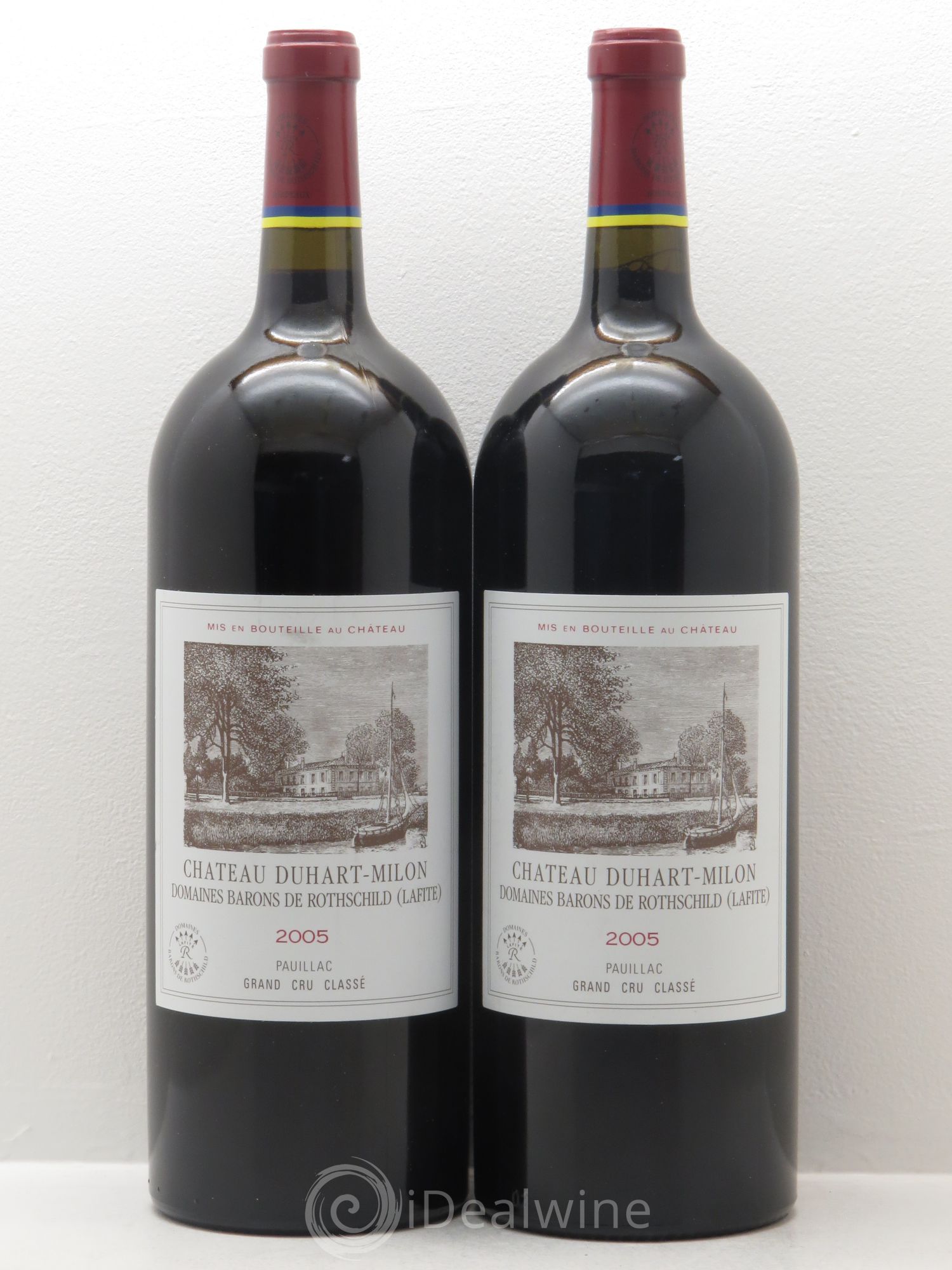 Château Duhart-Milon 4ème Grand Cru Classé 2005 - Lot de 2 magnums - 0