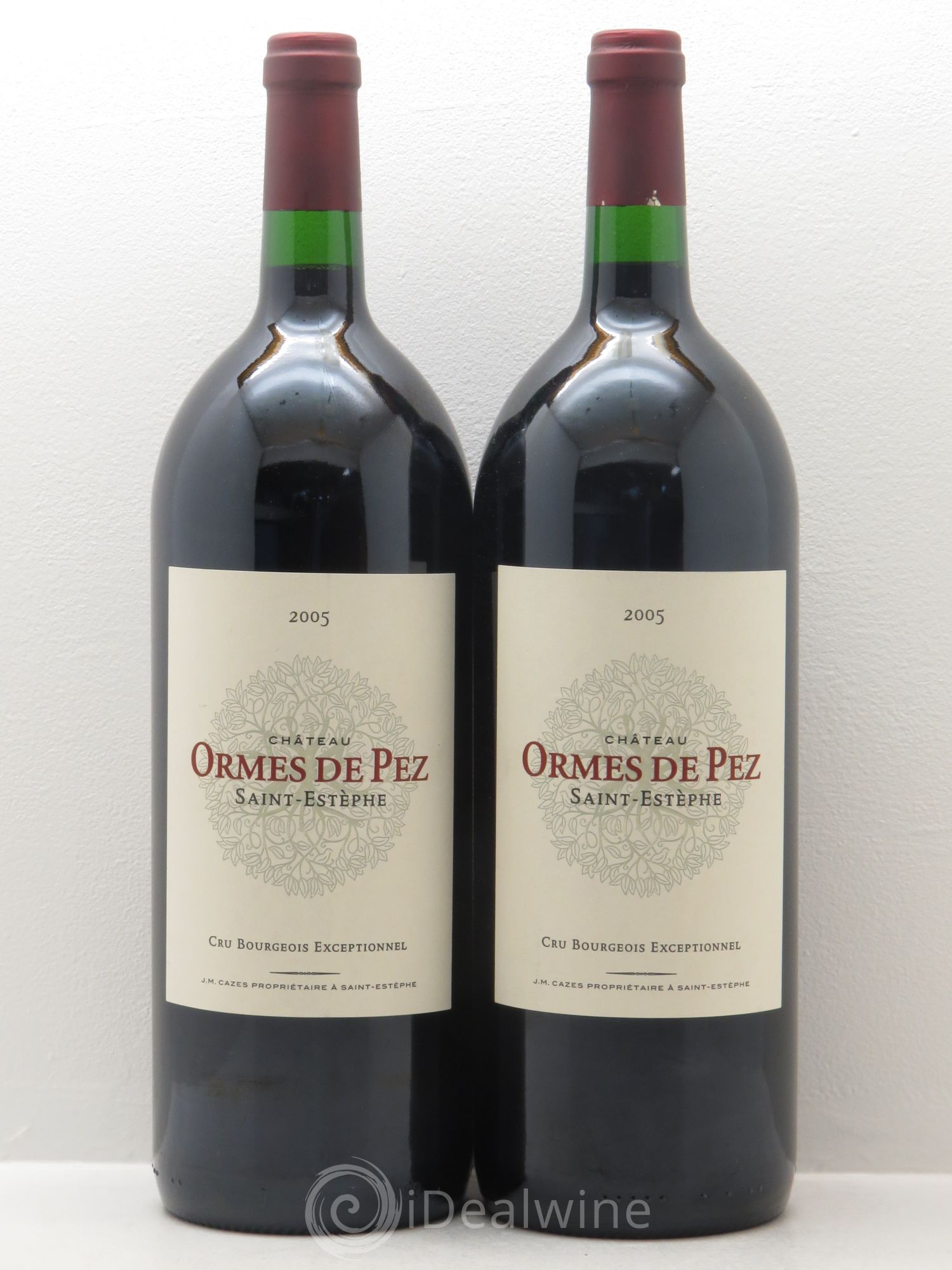 Château les Ormes de Pez 2005 - Lot de 2 magnums - 0