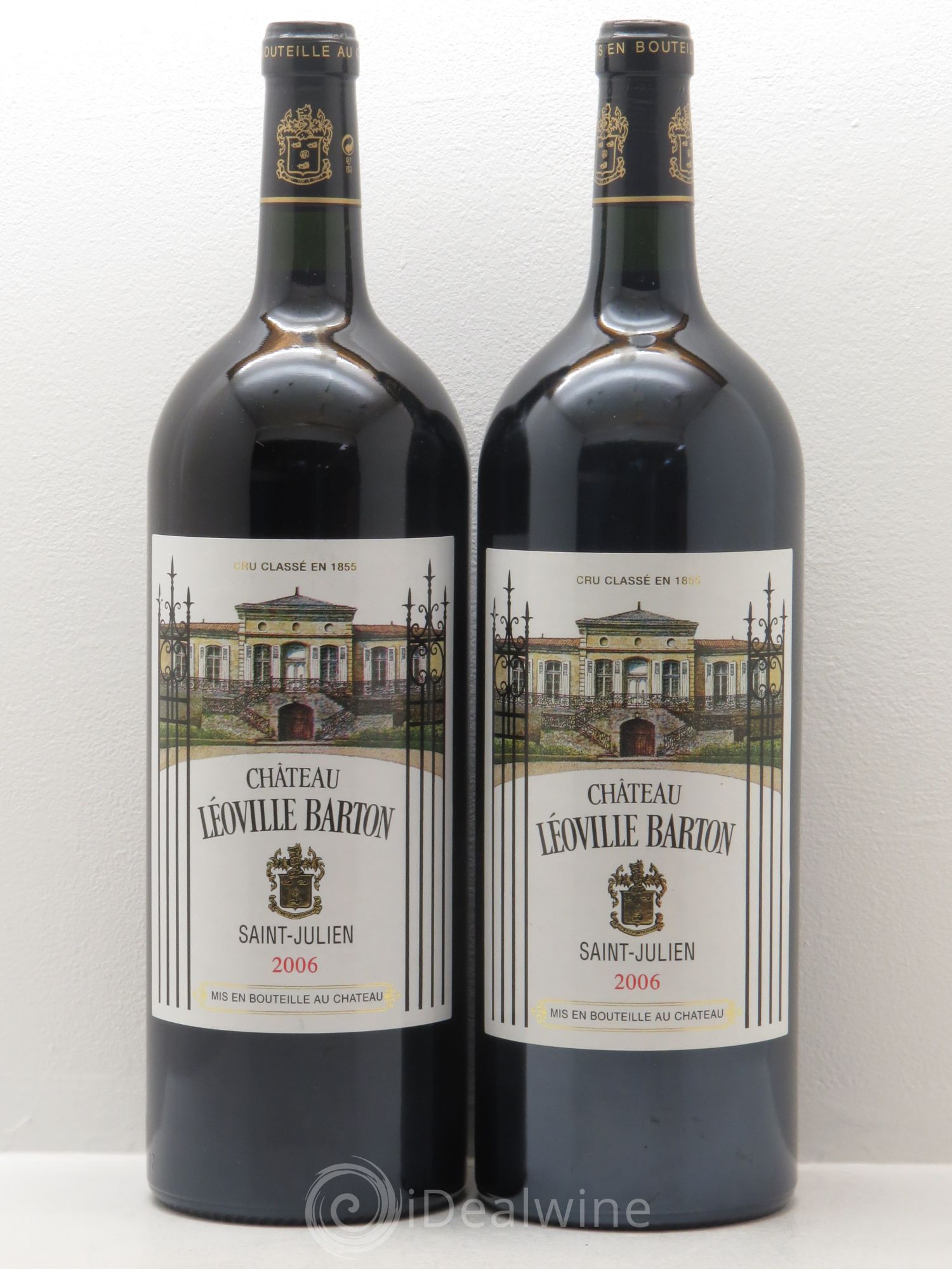 Château Léoville Barton 2ème Grand Cru Classé 2006 - Lot de 2 magnums - 0