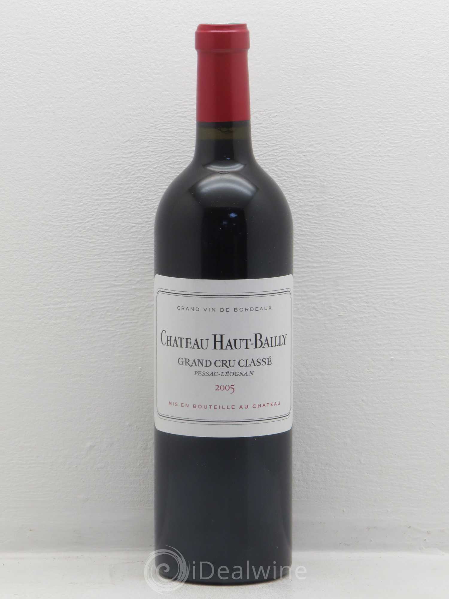 Château Haut-Bailly Cru Classé de Graves 2005 - Lot de 1 bouteille - 0