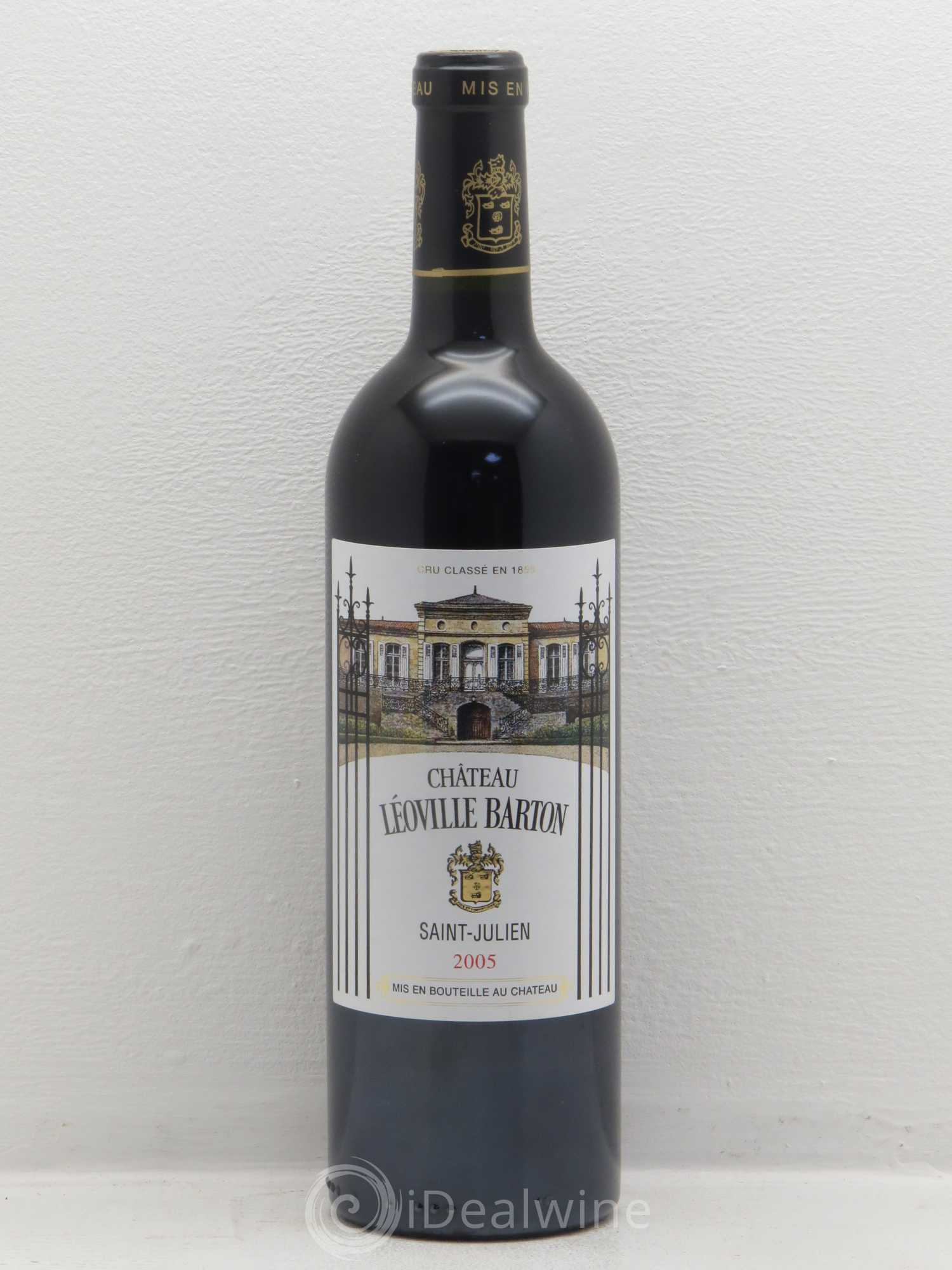 Château Léoville Barton 2ème Grand Cru Classé 2005 - Lot de 1 bouteille - 0
