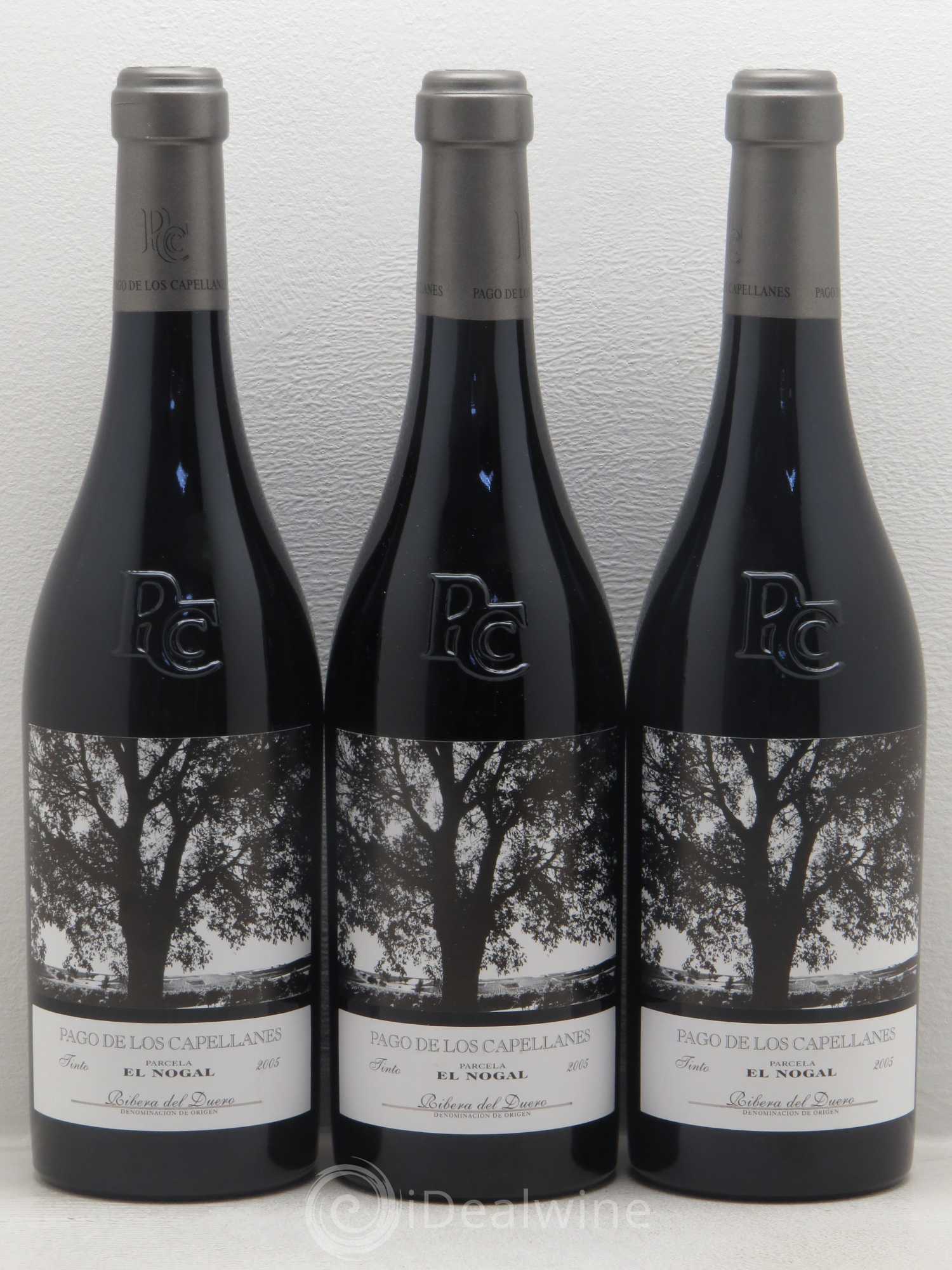 Ribera del Duero El Nogal Pago de los Capellanes 2005 - Lot de 3 bouteilles - 0
