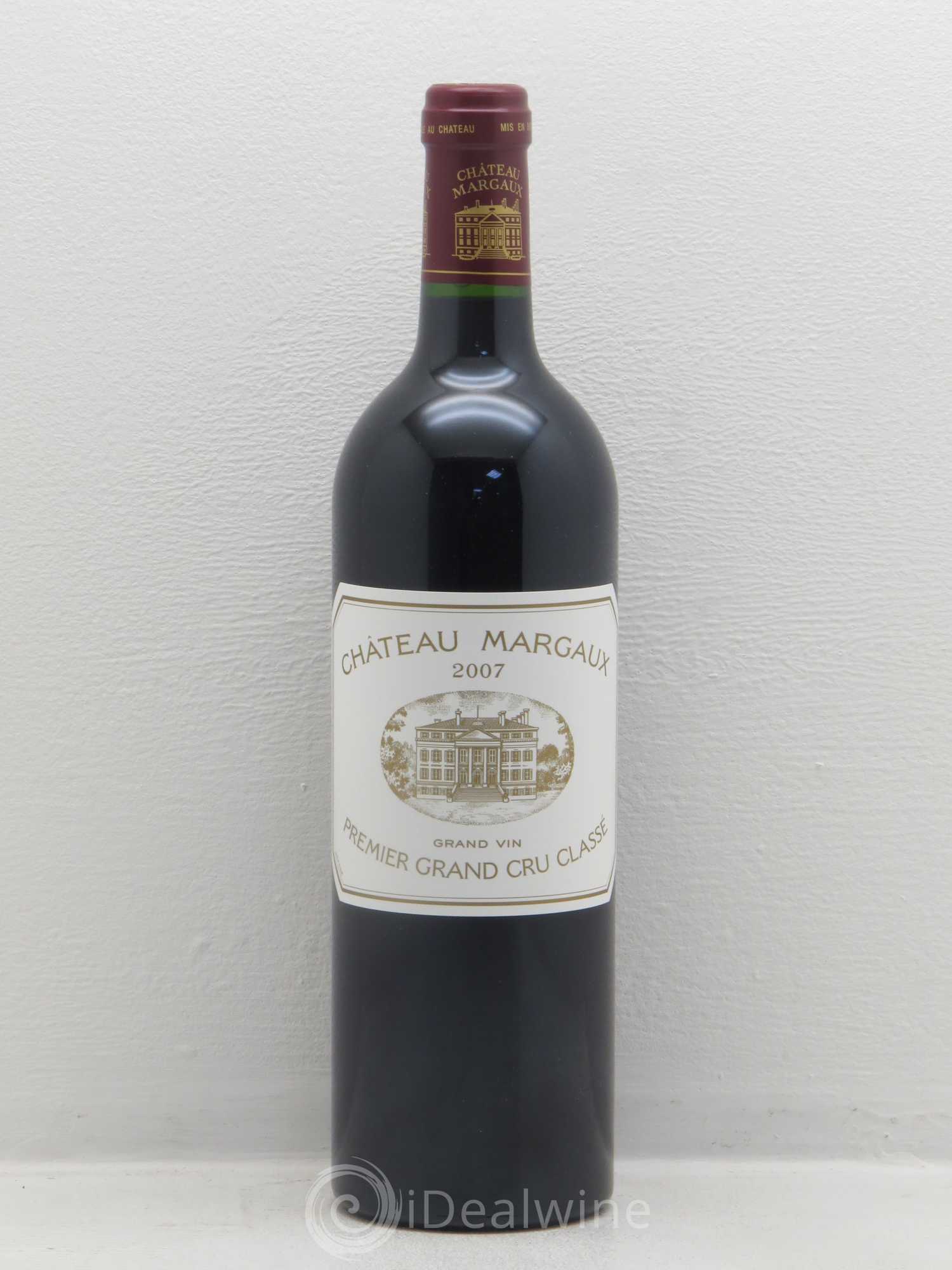 Château Margaux 1er Grand Cru Classé 2007 - Lot de 1 bouteille - 0