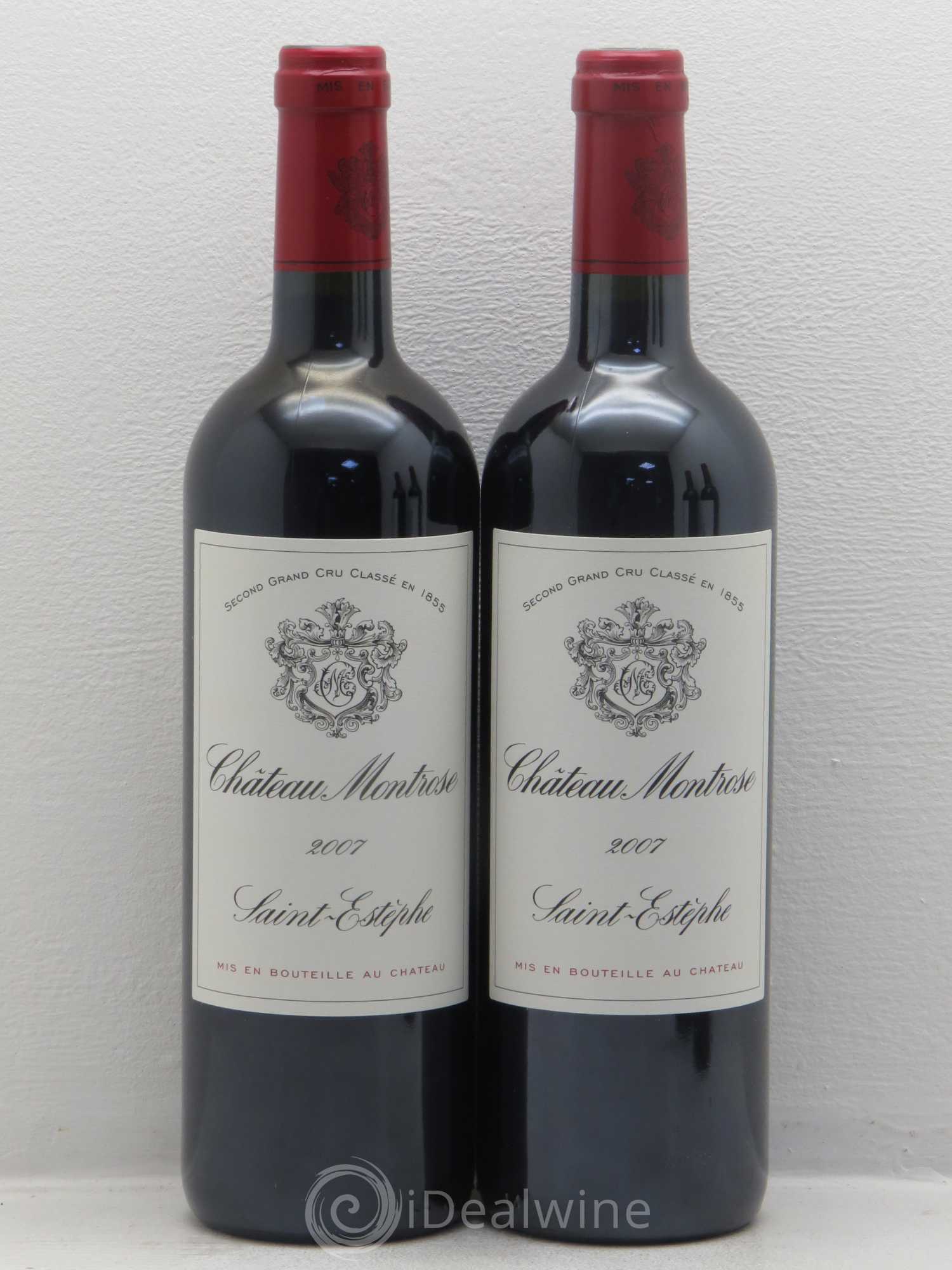 Château Montrose 2ème Grand Cru Classé 2007 - Lot de 4 bouteilles - 1