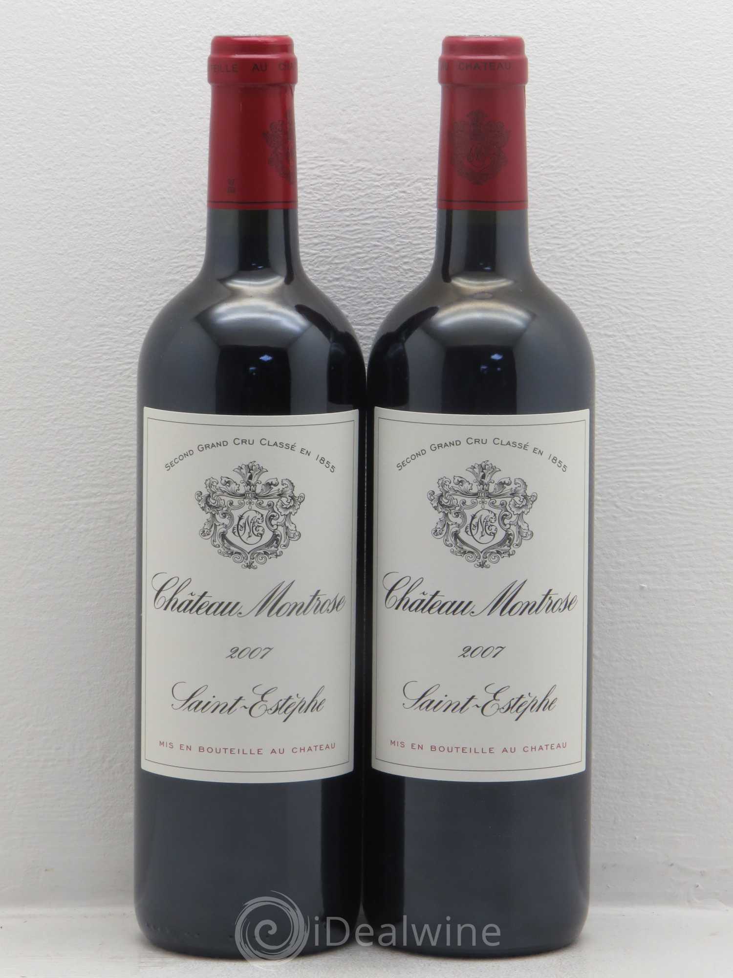 Château Montrose 2ème Grand Cru Classé 2007 - Lot de 4 bouteilles - 2
