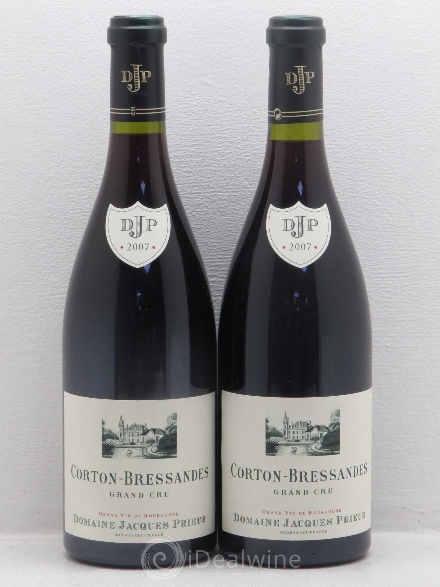 Corton Grand Cru Domaine Jacques Prieur Bressandes 2007 - Posten von 2 Flaschen - 0
