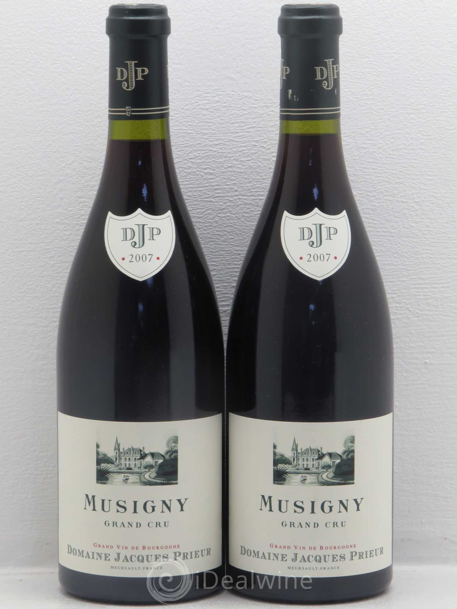 Musigny Grand Cru Jacques Prieur (Domaine) 2007 - Lot de 2 bouteilles - 0