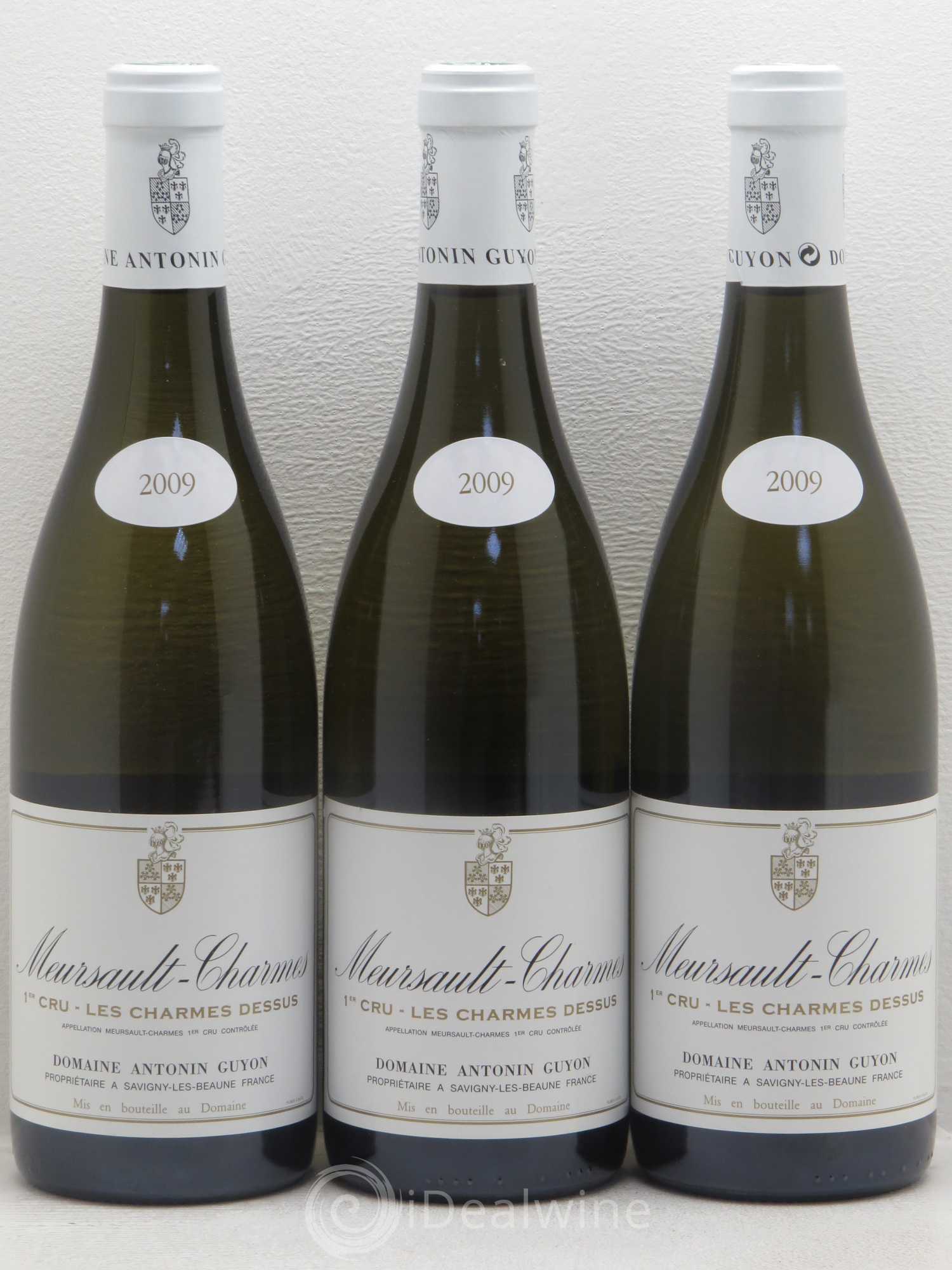 Meursault 1er Cru Les Charmes Dessus Domaine Antonin Guyon 2009 - Posten von 3 Flaschen - 0