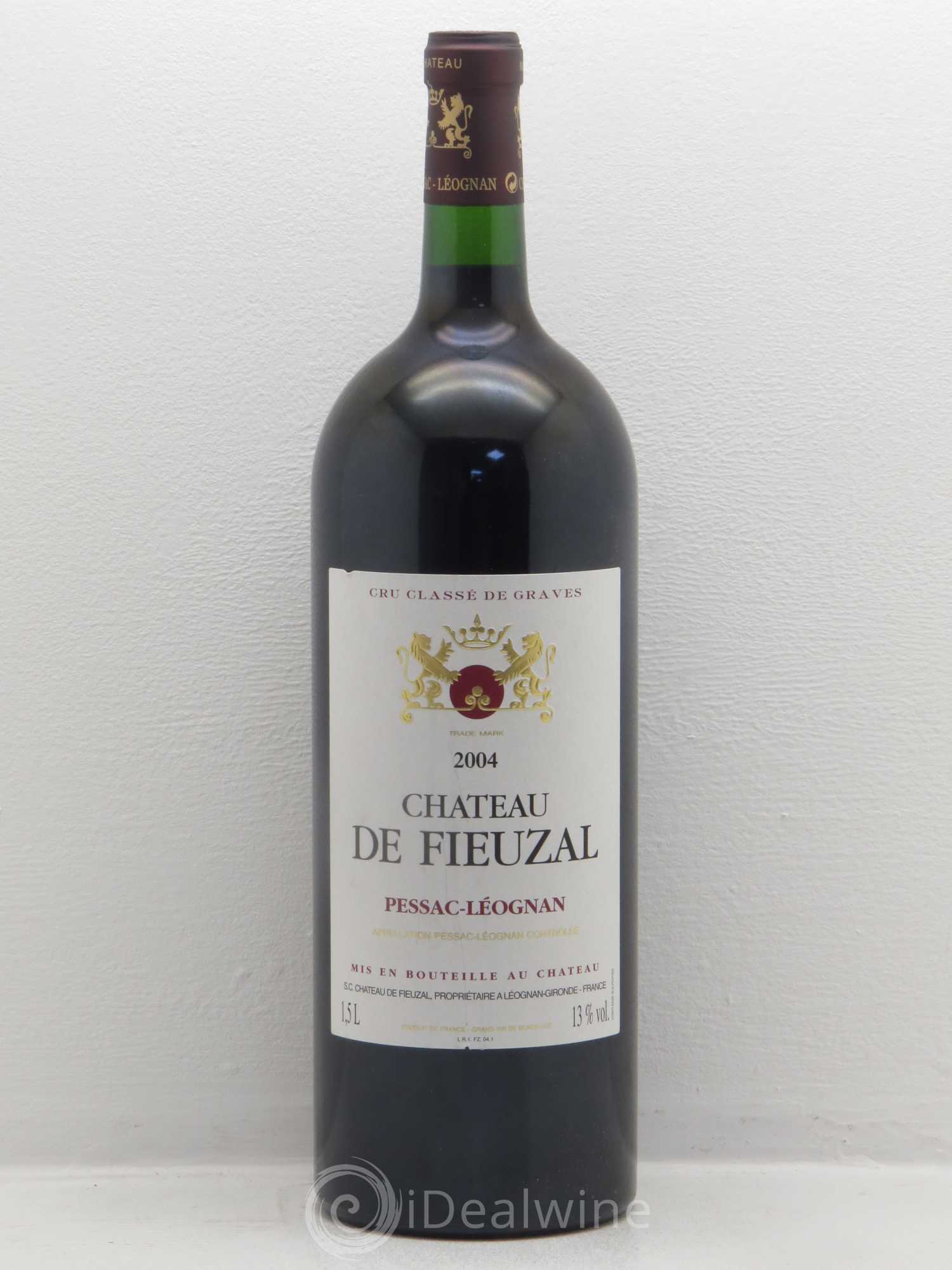 Château de Fieuzal Cru Classé de Graves 2004 - Lot de 1 magnum - 0