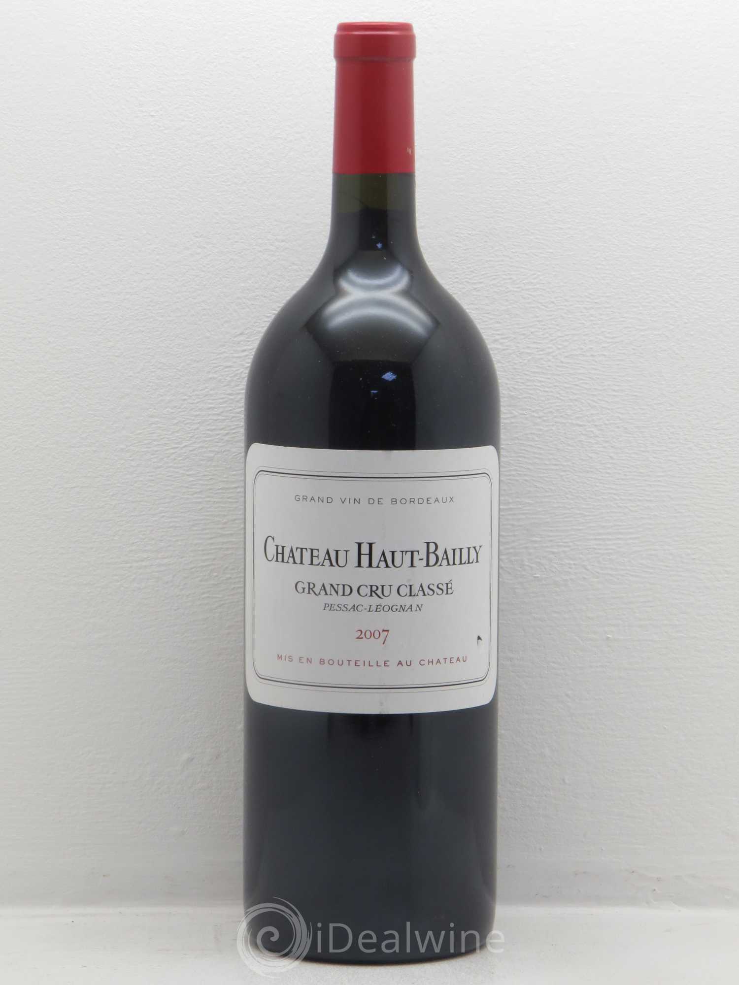 Château Haut-Bailly Cru Classé de Graves 2007 - Lot de 1 magnum - 0