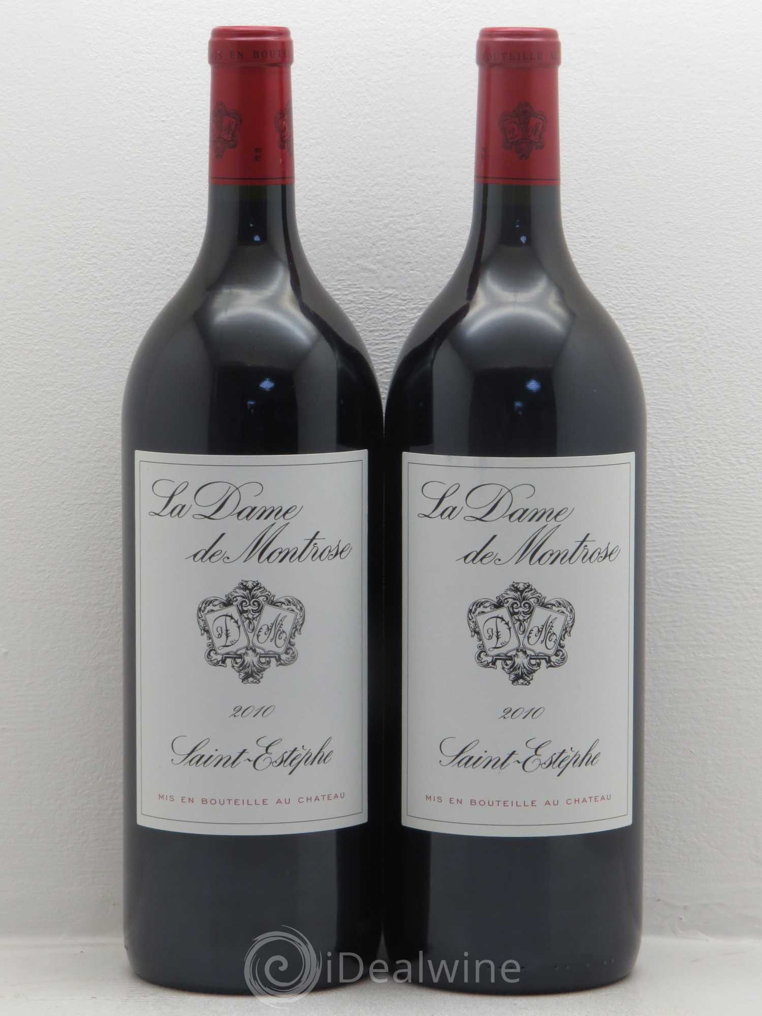La Dame de Montrose Second Vin 2010 - Lot de 2 magnums - 0
