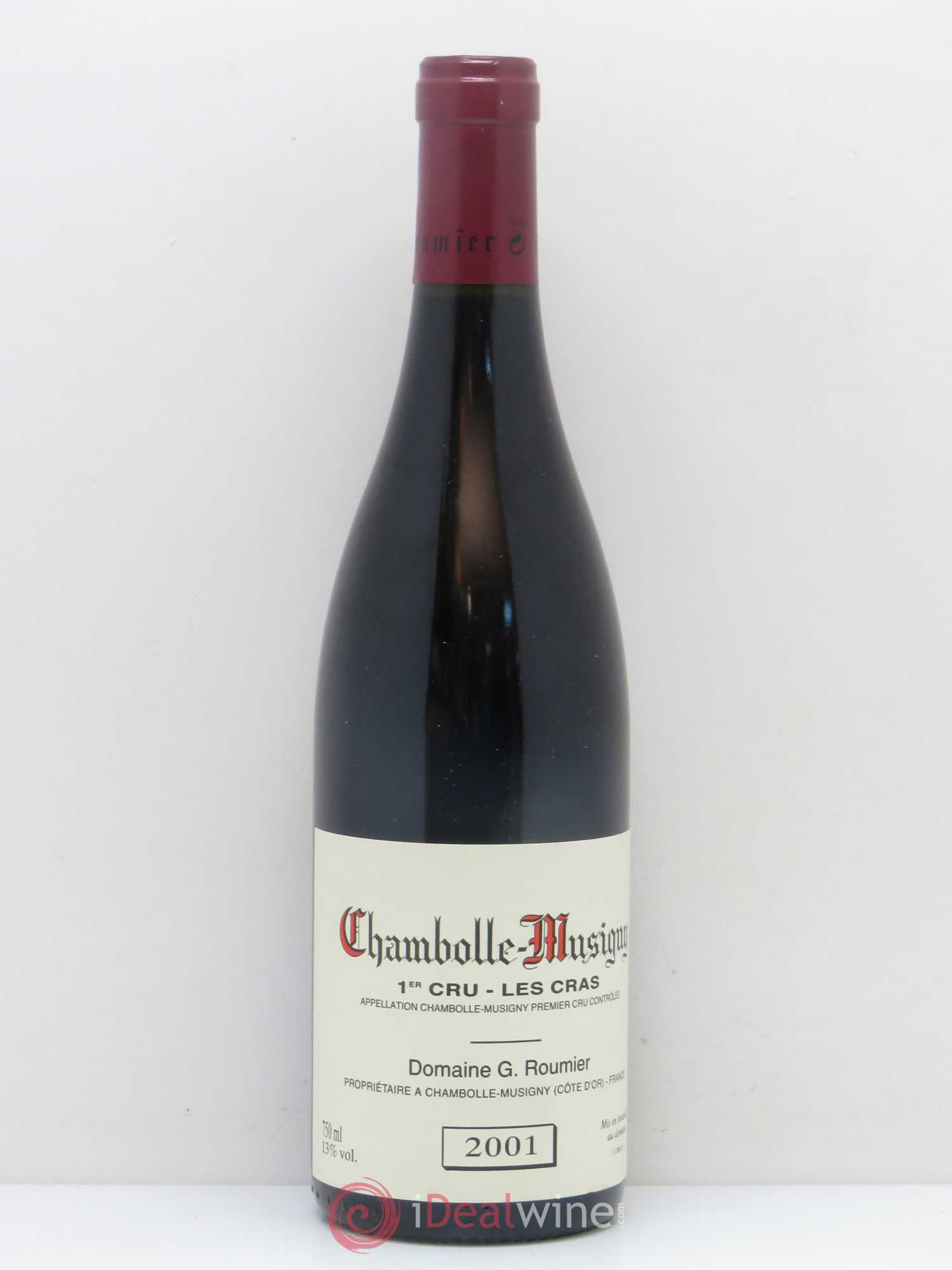 Chambolle-Musigny 1er Cru Les Cras Georges Roumier (Domaine) 2001 - Lot de 1 bouteille - 0