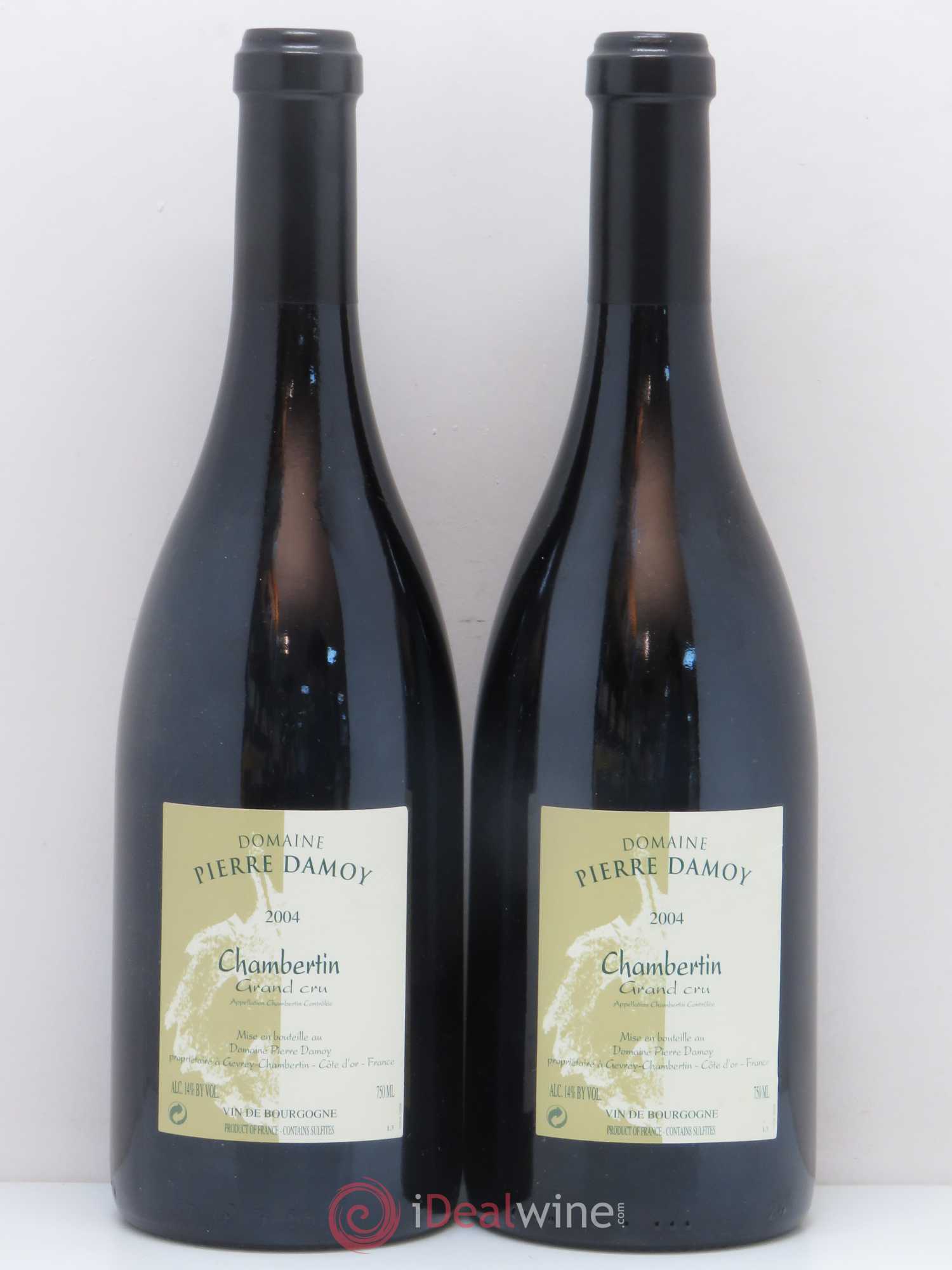 Chambertin Grand Cru Pierre Damoy 2004 - Lot de 2 bouteilles - 0