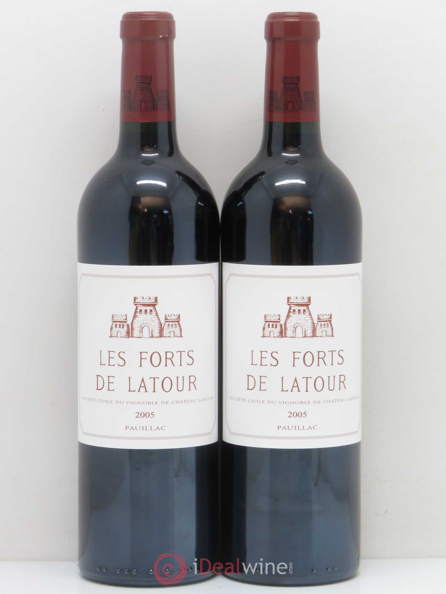 Les Forts de Latour Second Vin 2005 - Lot de 2 bouteilles - 0