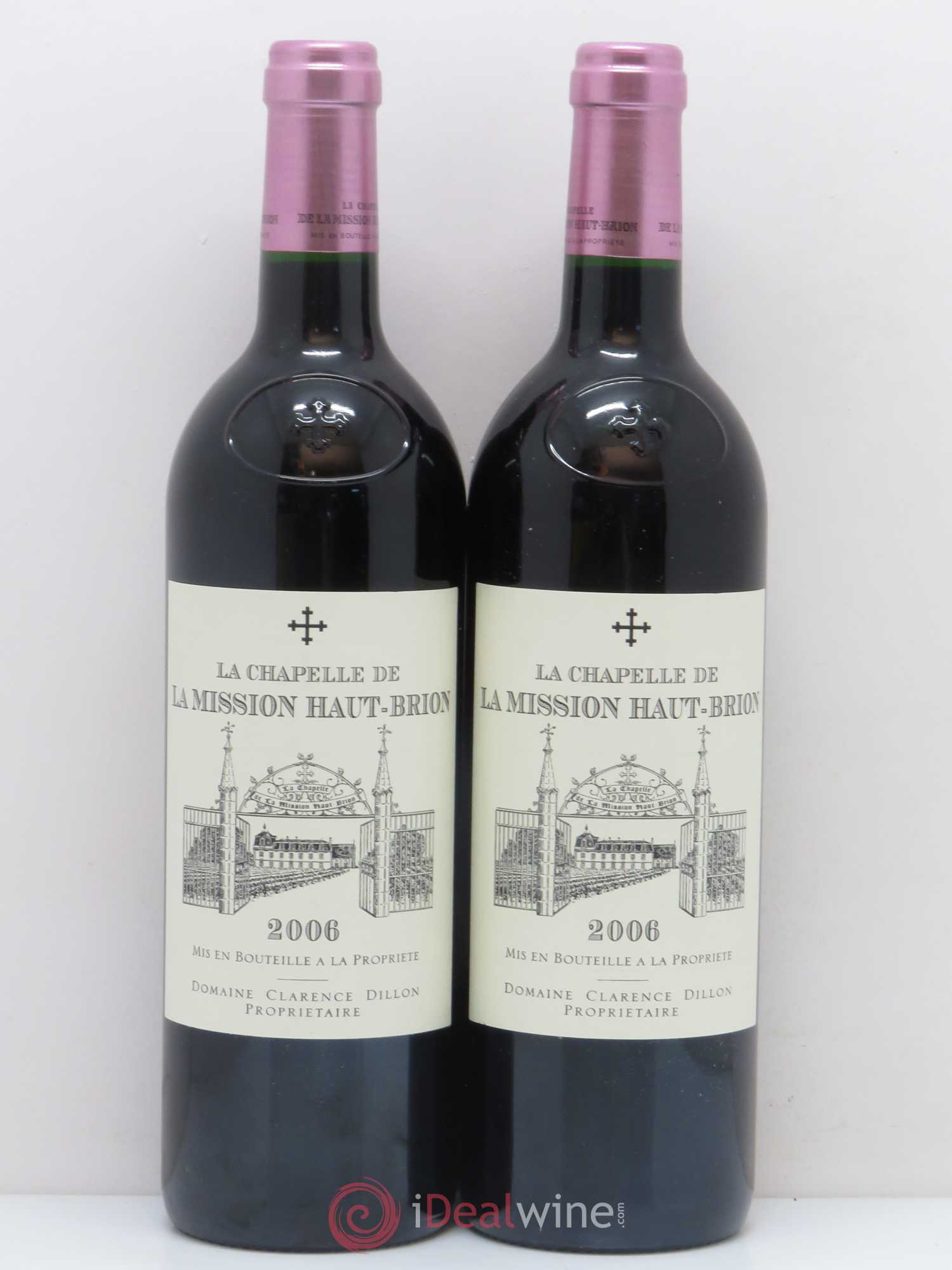 La Chapelle de La Mission Haut-Brion Second Vin 2006 - Lot de 2 bouteilles - 0
