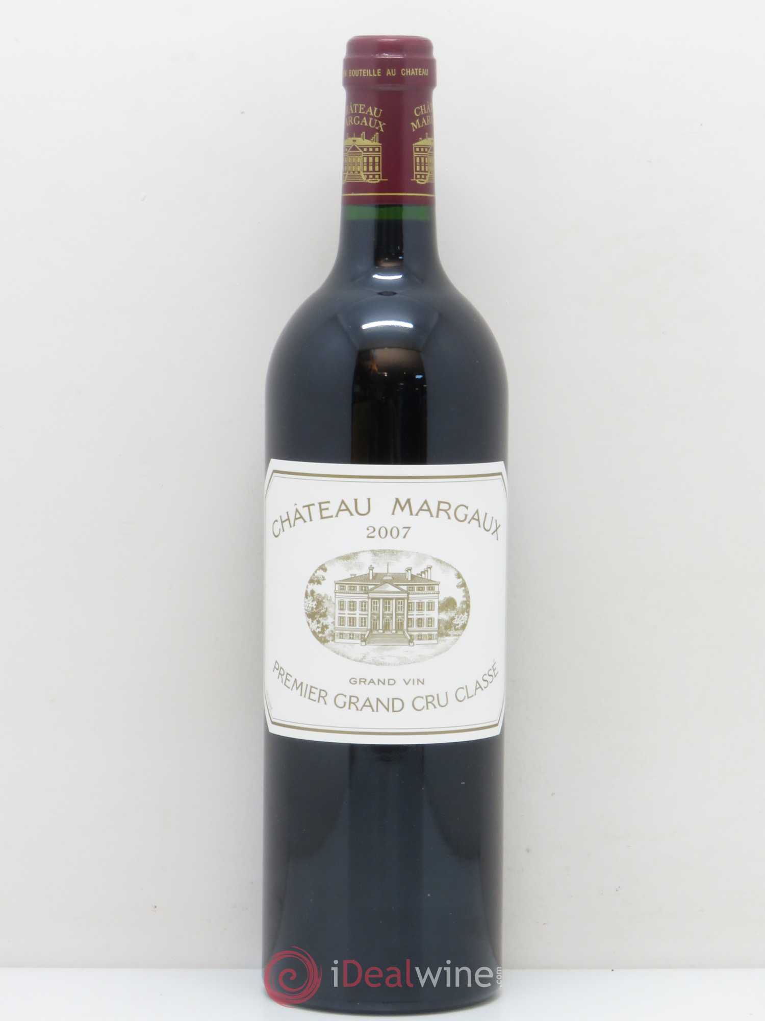 Château Margaux 1er Grand Cru Classé 2007 - Lot de 1 bouteille - 0