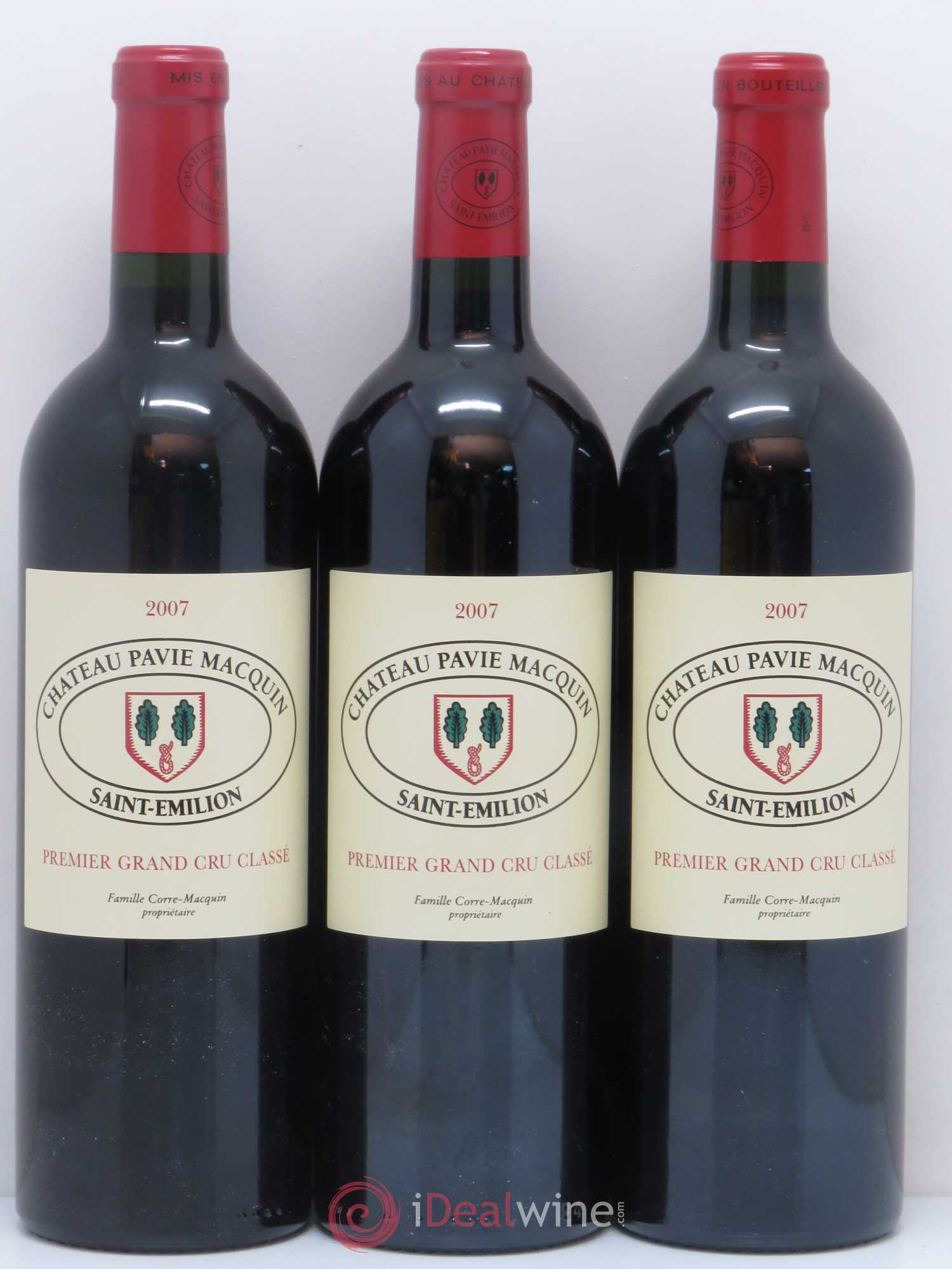 Château Pavie Macquin 1er Grand Cru Classé B 2007 - Lot de 6 bouteilles - 2