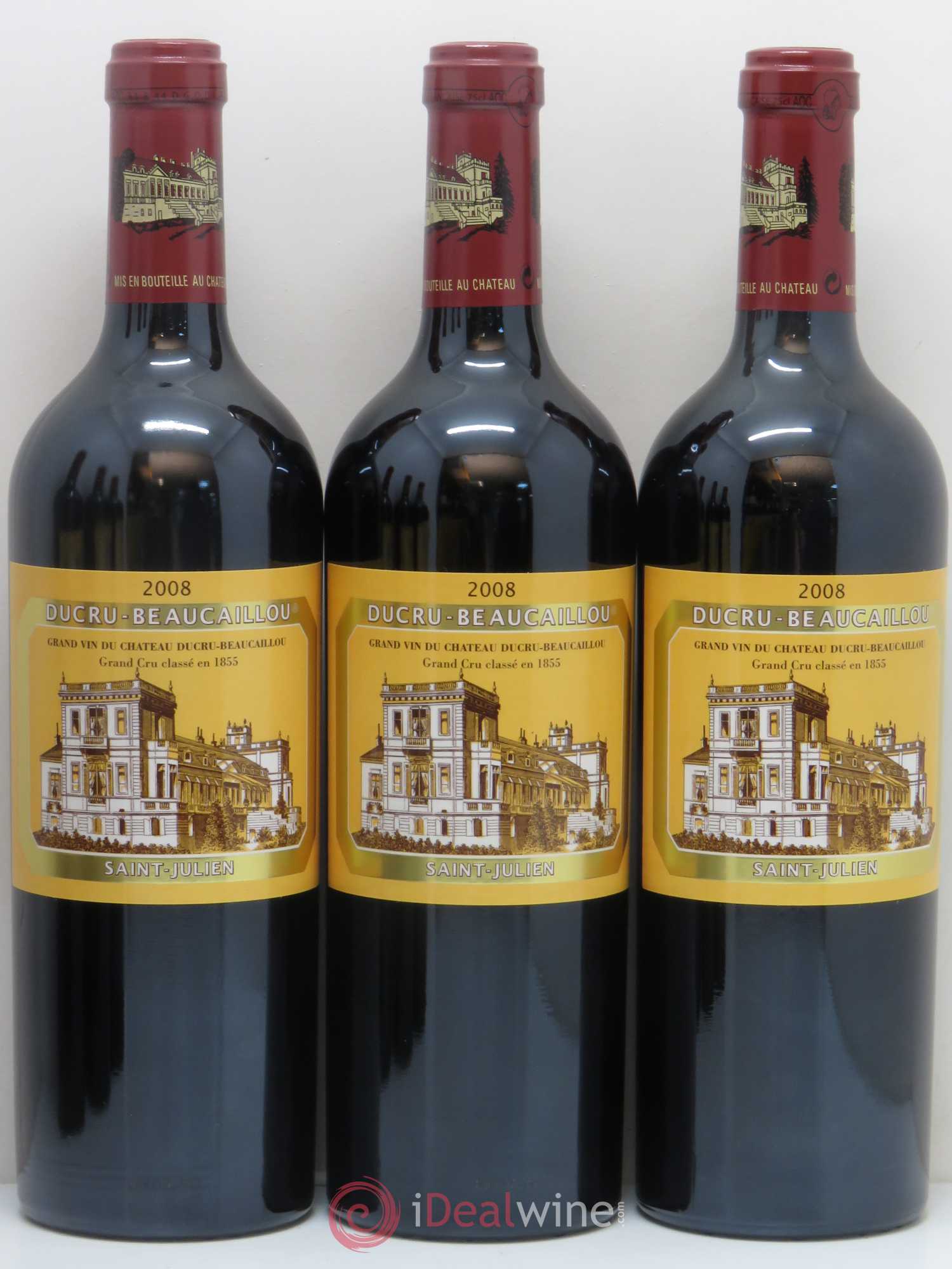 Château Ducru Beaucaillou 2ème Grand Cru Classé 2008 - Lot de 6 bouteilles - 1