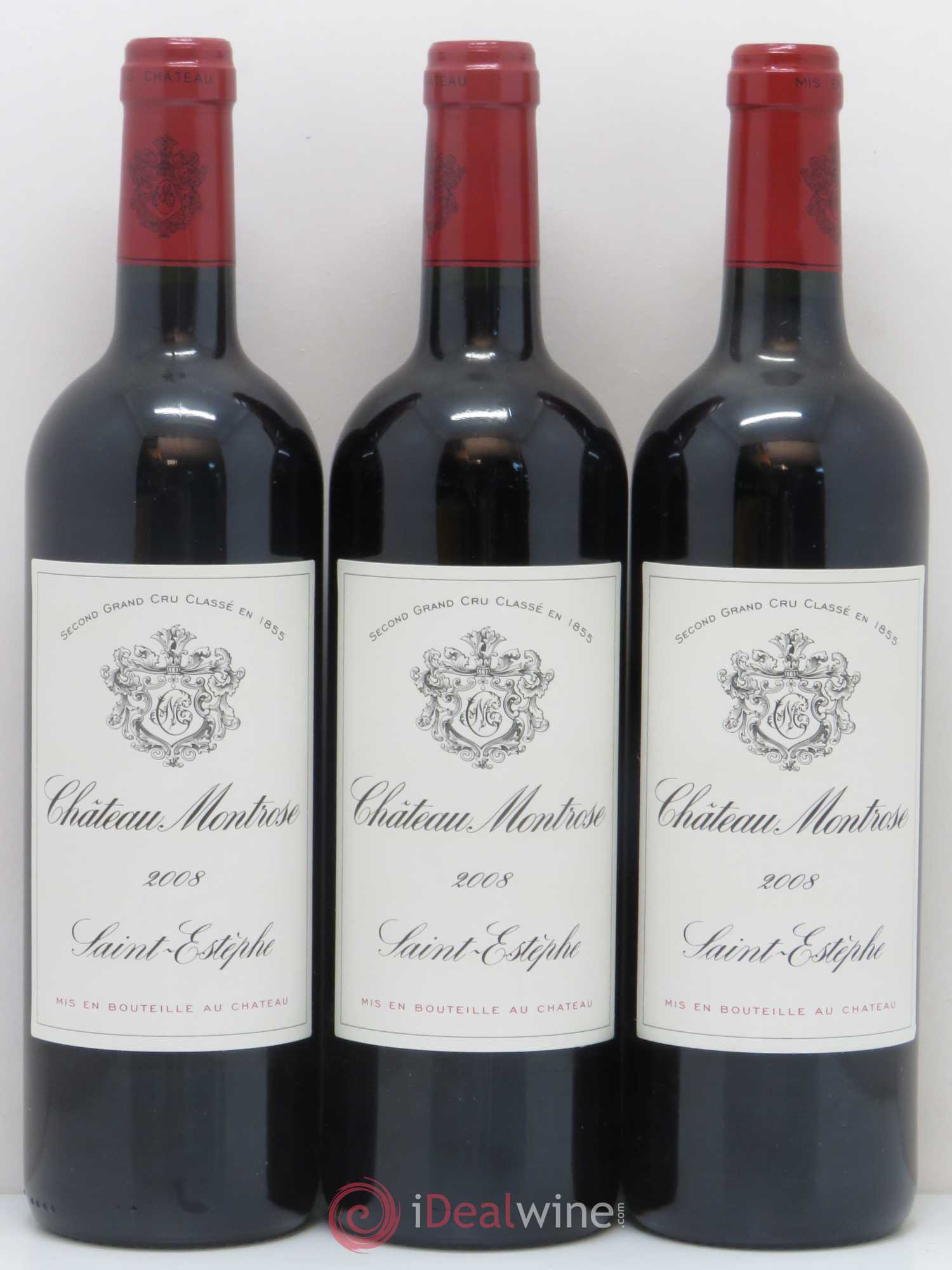 Château Montrose 2ème Grand Cru Classé 2008 - Lot de 6 bouteilles - 1