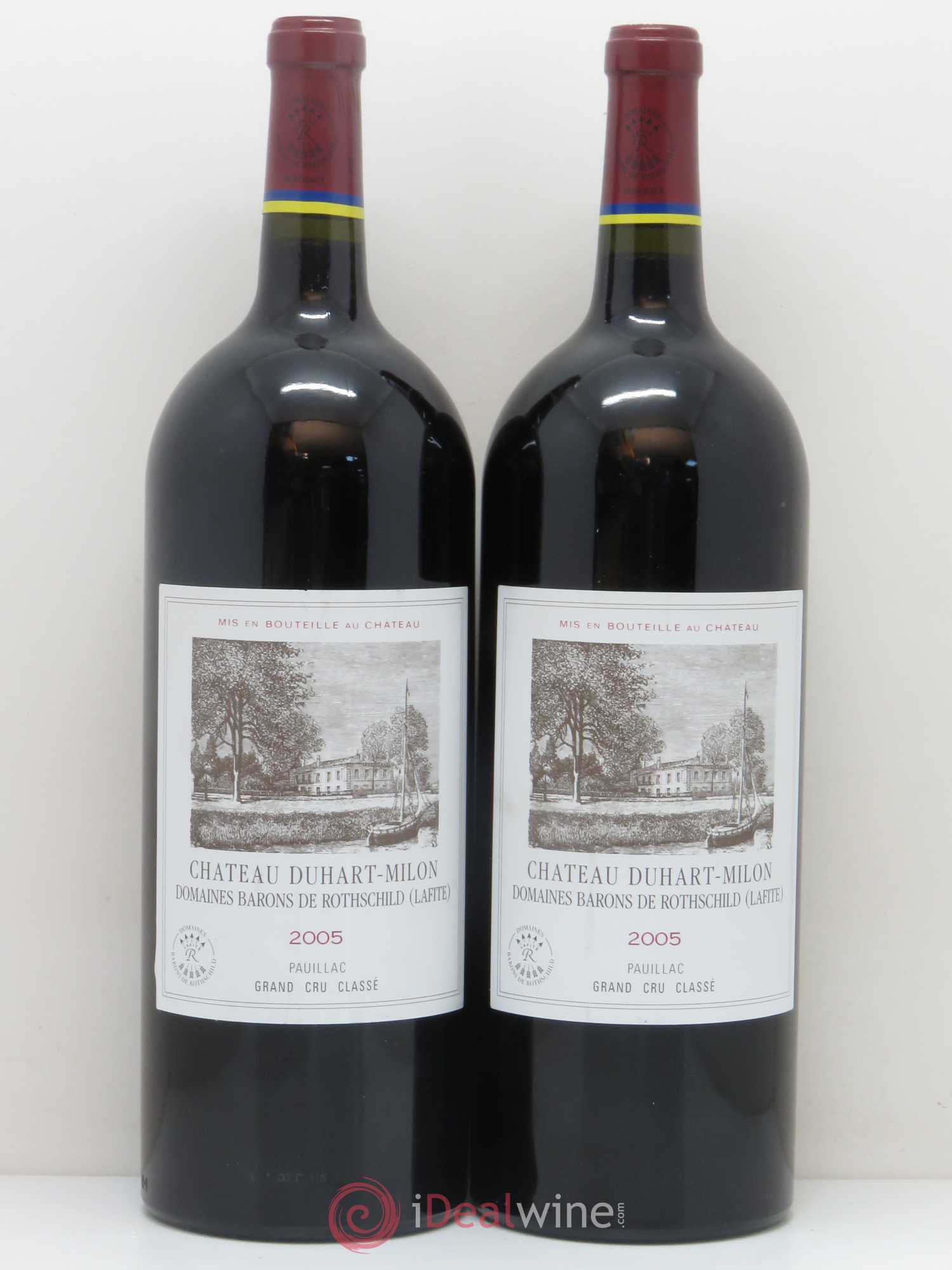 Château Duhart-Milon 4ème Grand Cru Classé 2005 - Lot de 2 magnums - 0