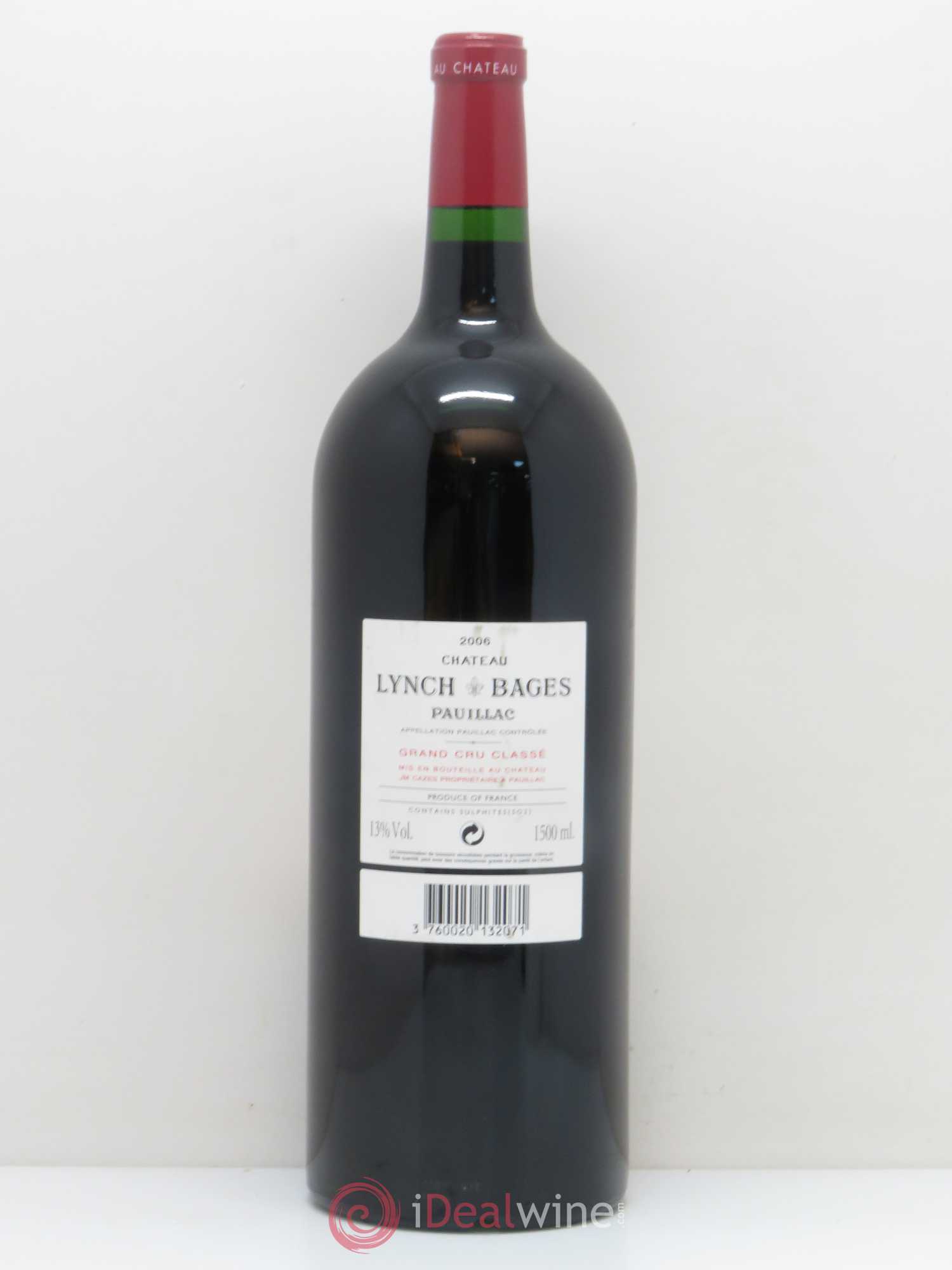 Château Lynch Bages 5ème Grand Cru Classé 2006 - Lot de 1 magnum - 1