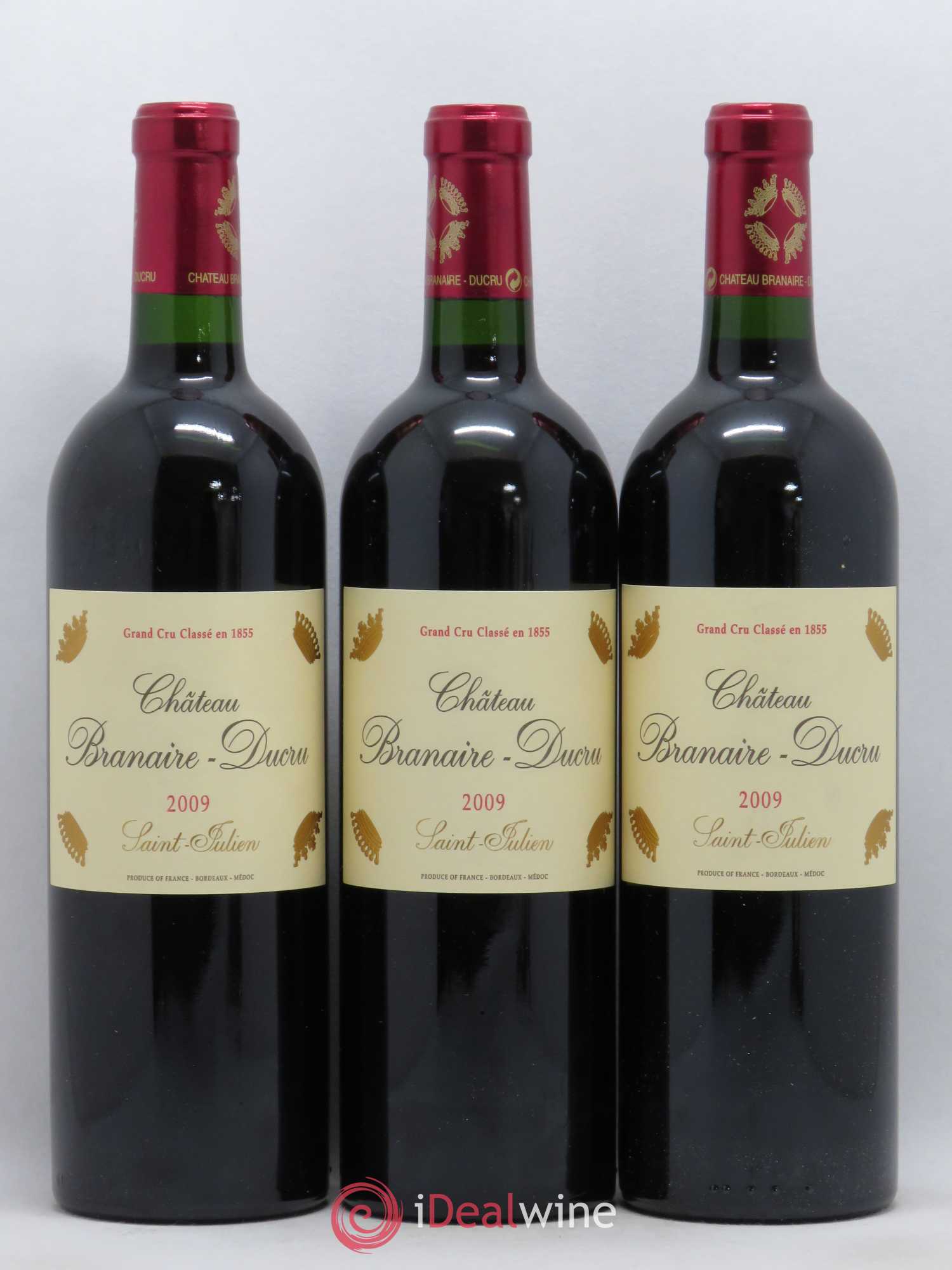 Château Branaire Ducru 4ème Grand Cru Classé 2009 - Lot de 6 bouteilles - 1