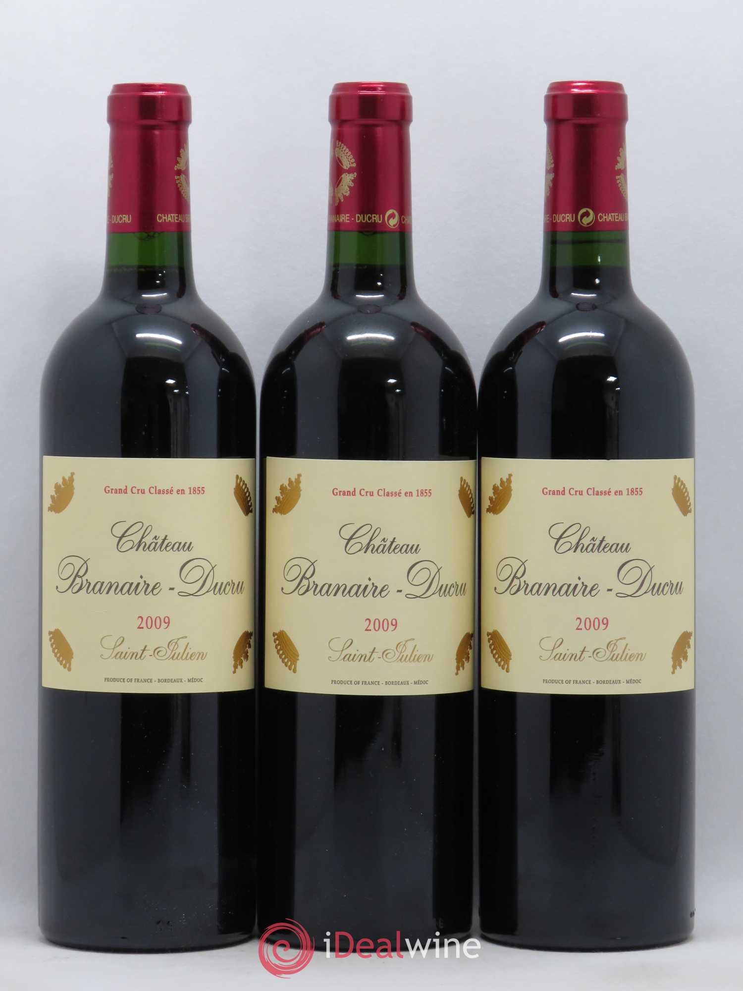 Château Branaire Ducru 4ème Grand Cru Classé 2009 - Lot de 6 bouteilles - 2