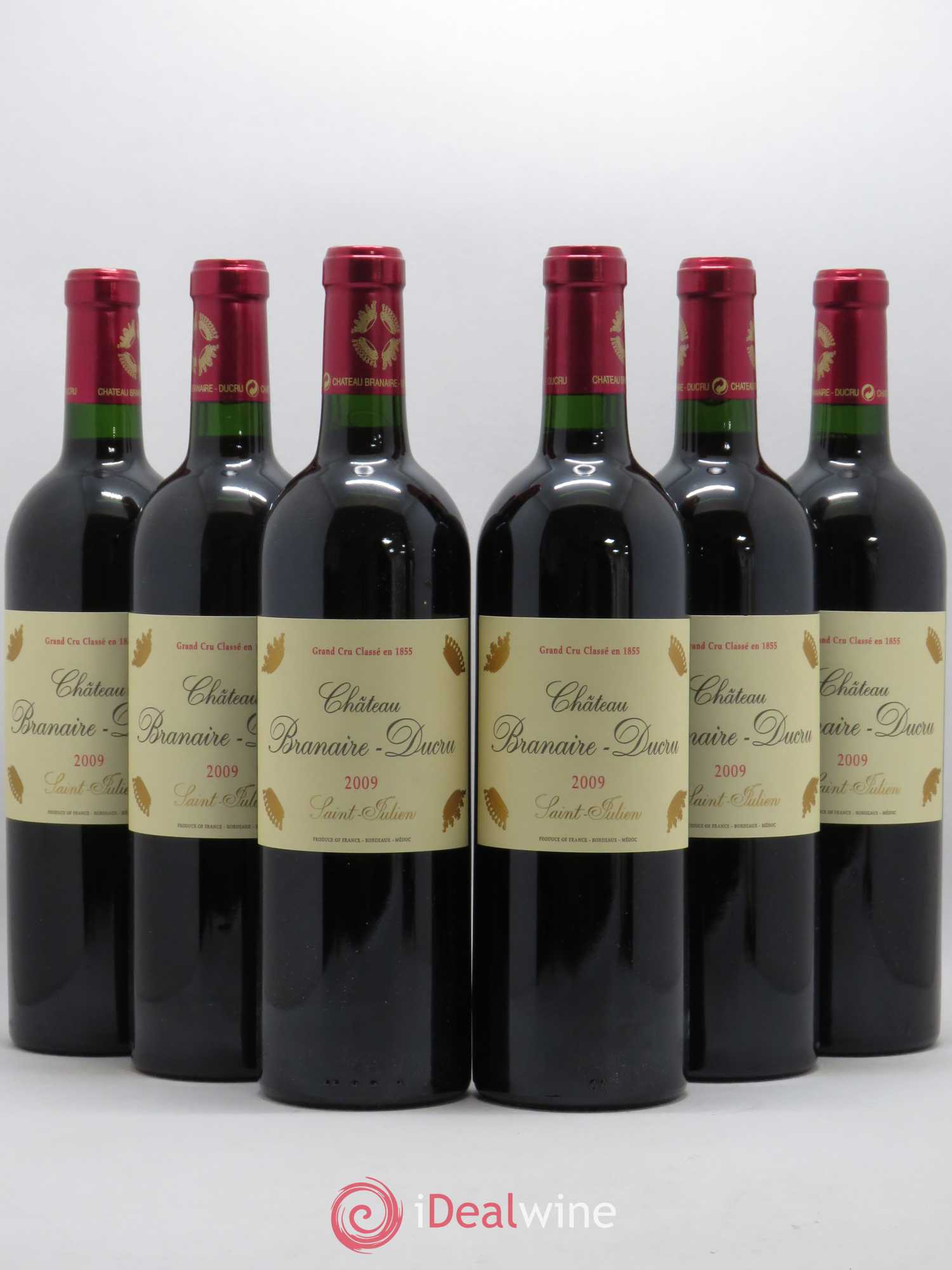 Château Branaire Ducru 4ème Grand Cru Classé 2009 - Lot de 6 bouteilles - 0