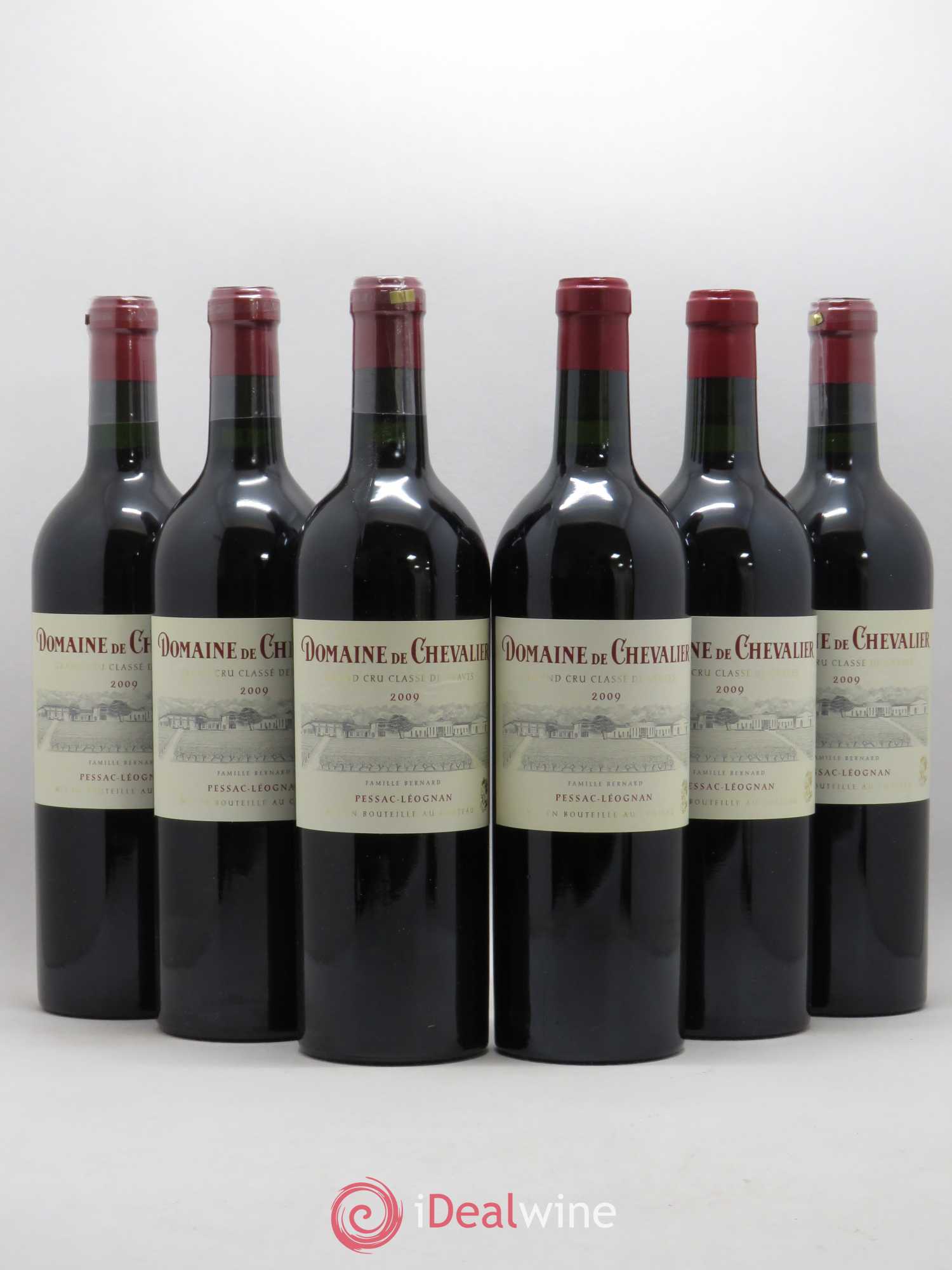 Domaine de Chevalier Cru Classé de Graves 2009 - Lot de 6 bouteilles - 0