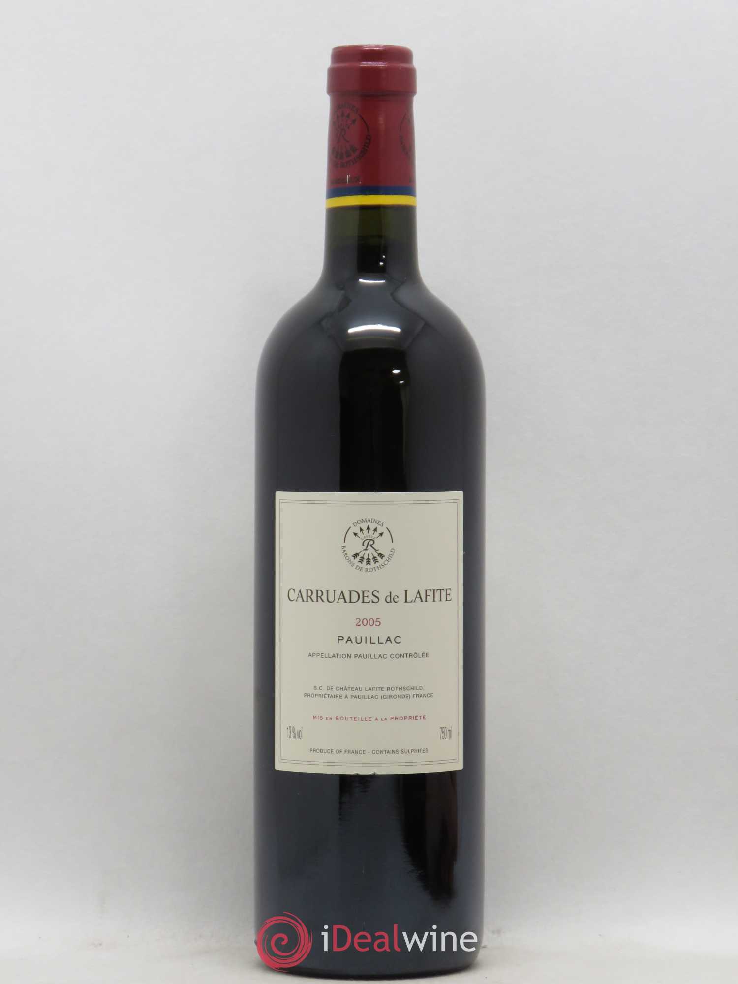 Carruades de Lafite Rothschild Second Vin 2005 - Lot de 1 bouteille - 1