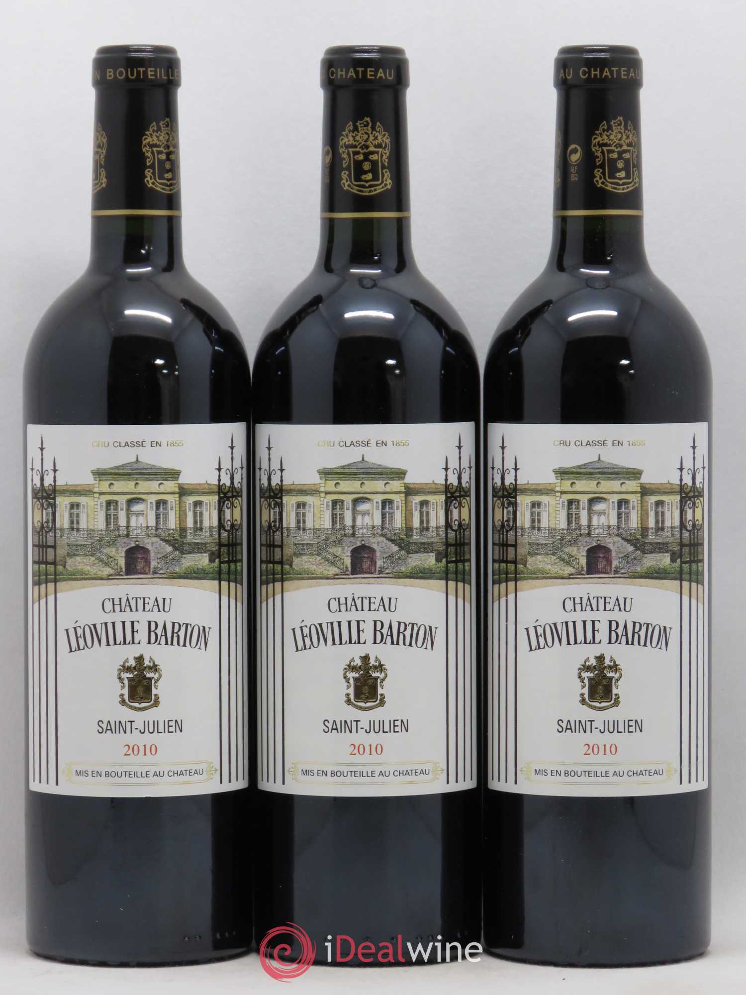 Château Léoville Barton 2ème Grand Cru Classé 2010 - Lot de 6 bouteilles - 1