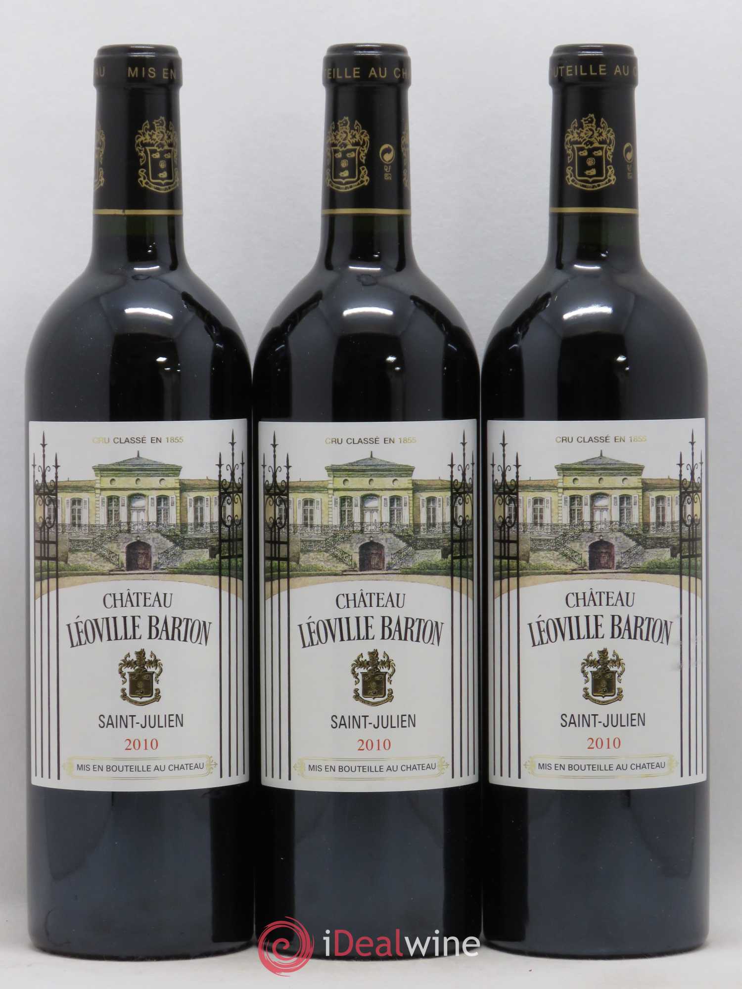 Château Léoville Barton 2ème Grand Cru Classé 2010 - Lot de 6 bouteilles - 2