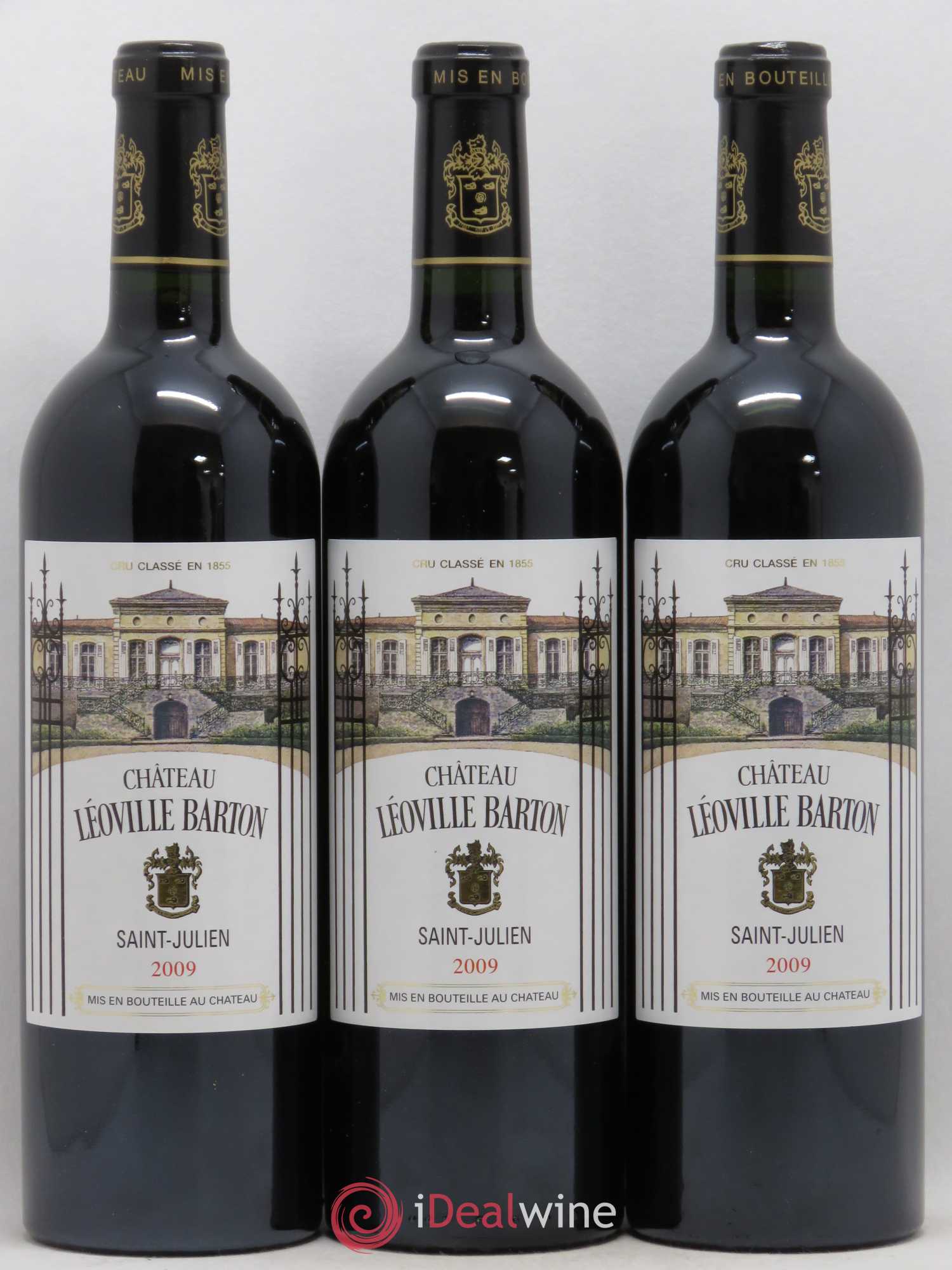 Château Léoville Barton 2ème Grand Cru Classé 2009 - Lot de 6 bouteilles - 1