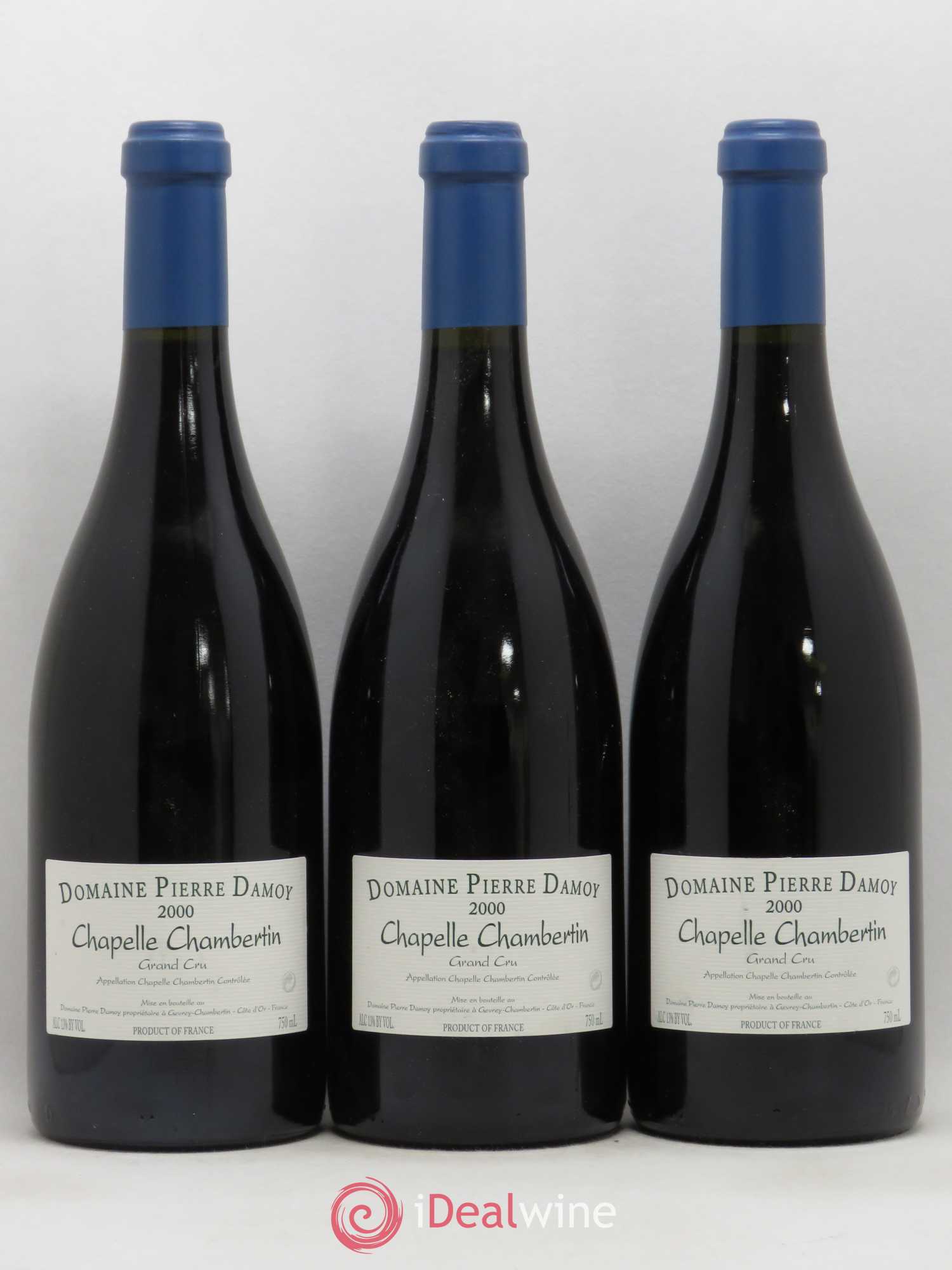 Chapelle-Chambertin Grand Cru Pierre Damoy 2000 - Lot de 3 bouteilles - 0