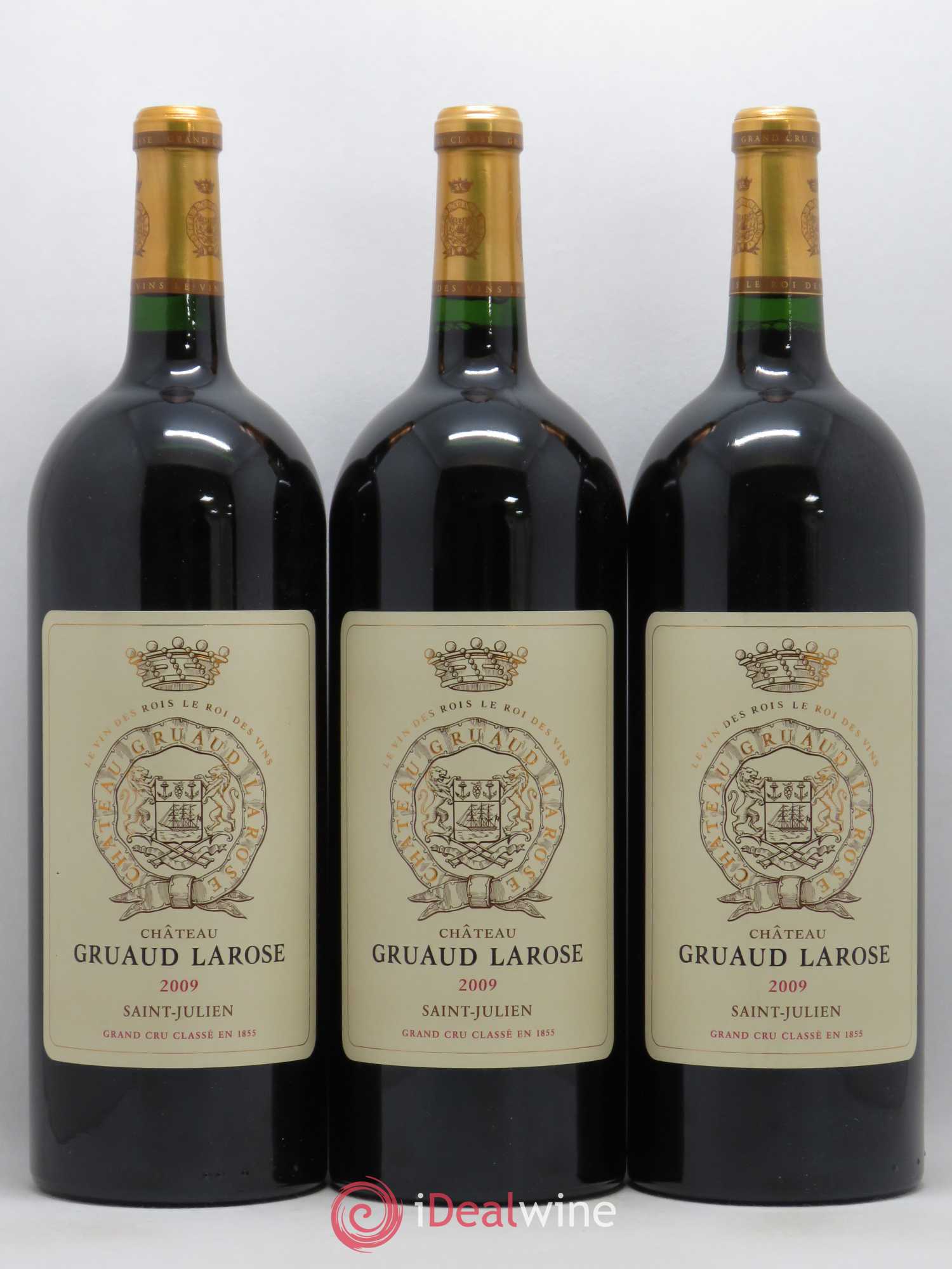 Château Gruaud Larose 2ème Grand Cru Classé 2009 - Lot de 3 magnums - 0
