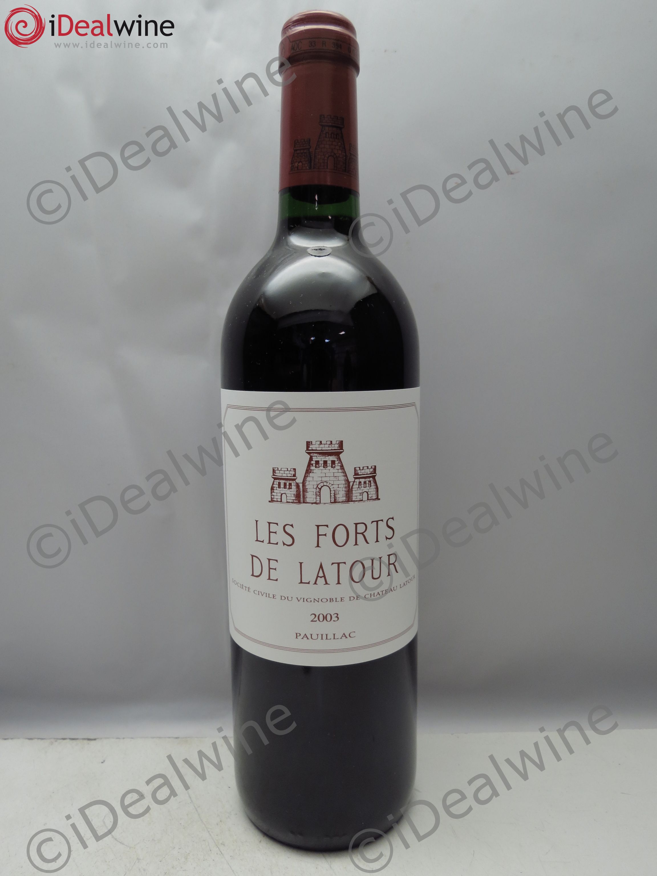 Les Forts de Latour Second Vin 2003 - Lot de 1 bouteille - 0