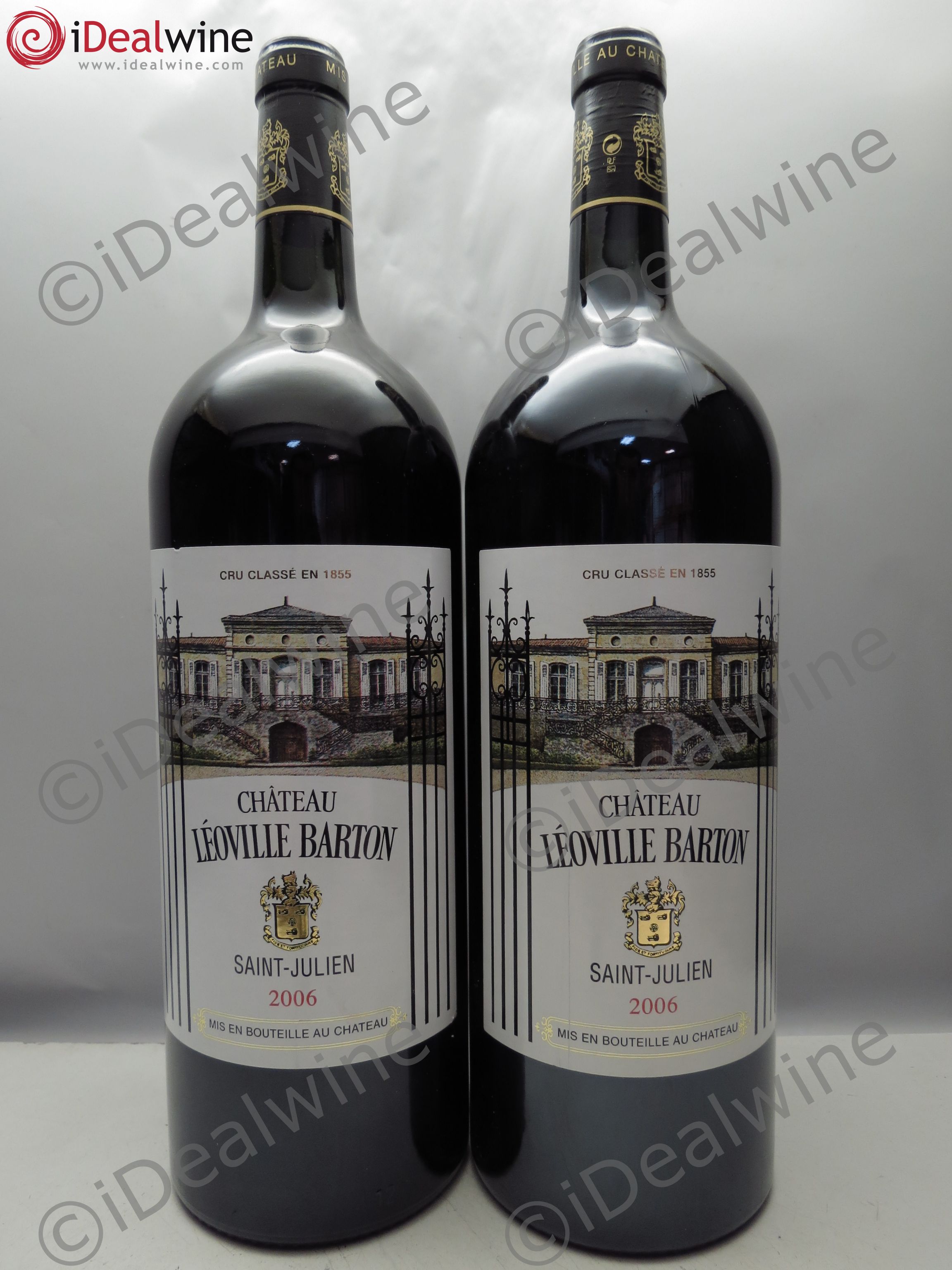 Château Léoville Barton 2ème Grand Cru Classé 2006 - Lot de 2 magnums - 0