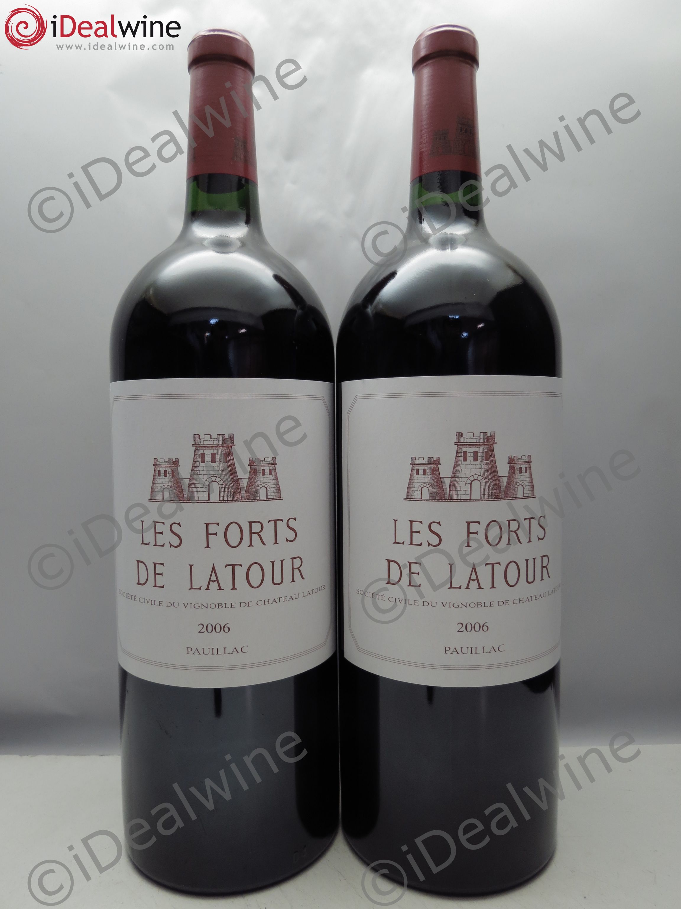 Les Forts de Latour Second Vin 2006 - Lot de 2 magnums - 0