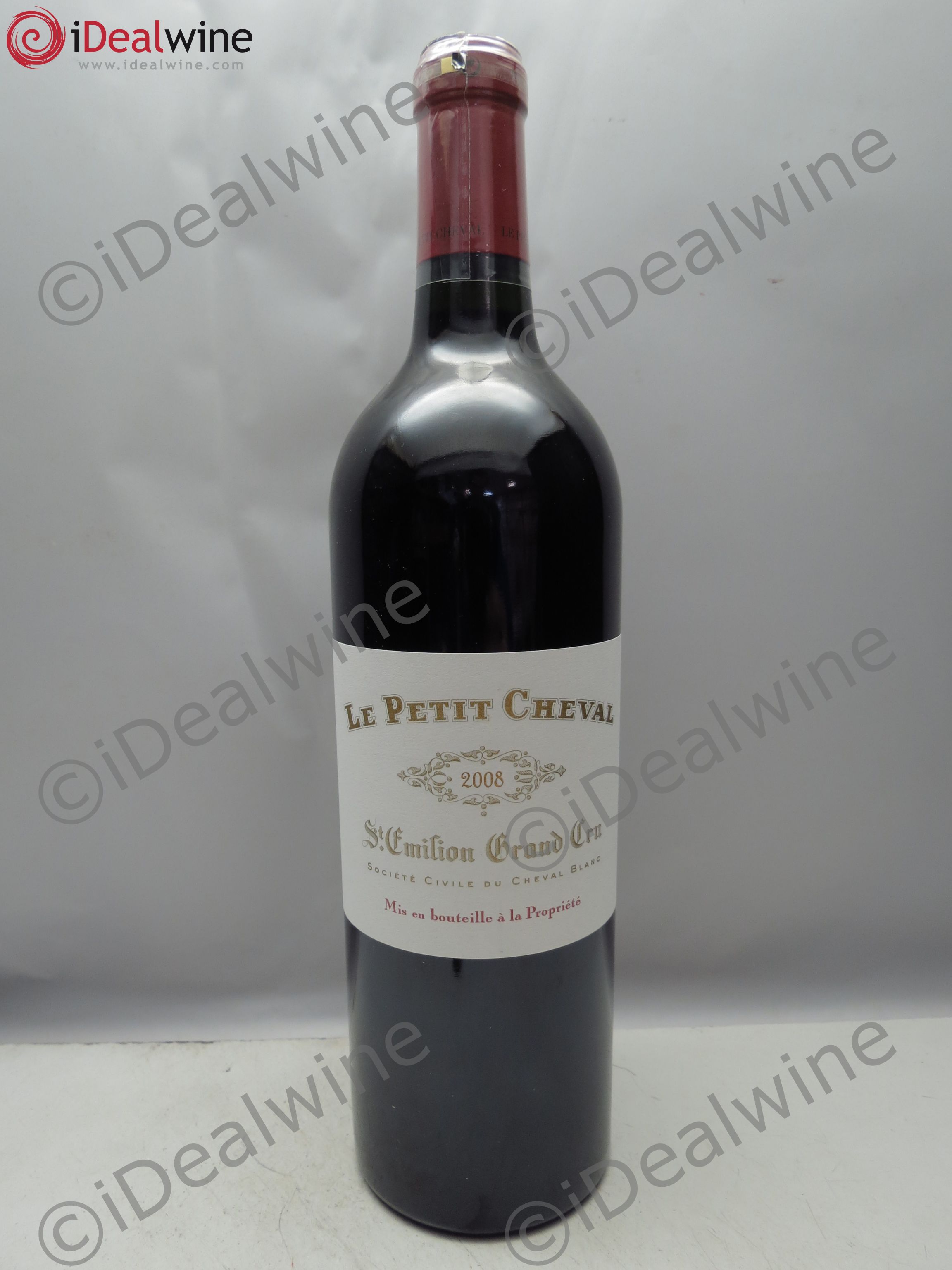 Le Petit Cheval Second Vin 2008 - Lot de 6 bouteilles - 0