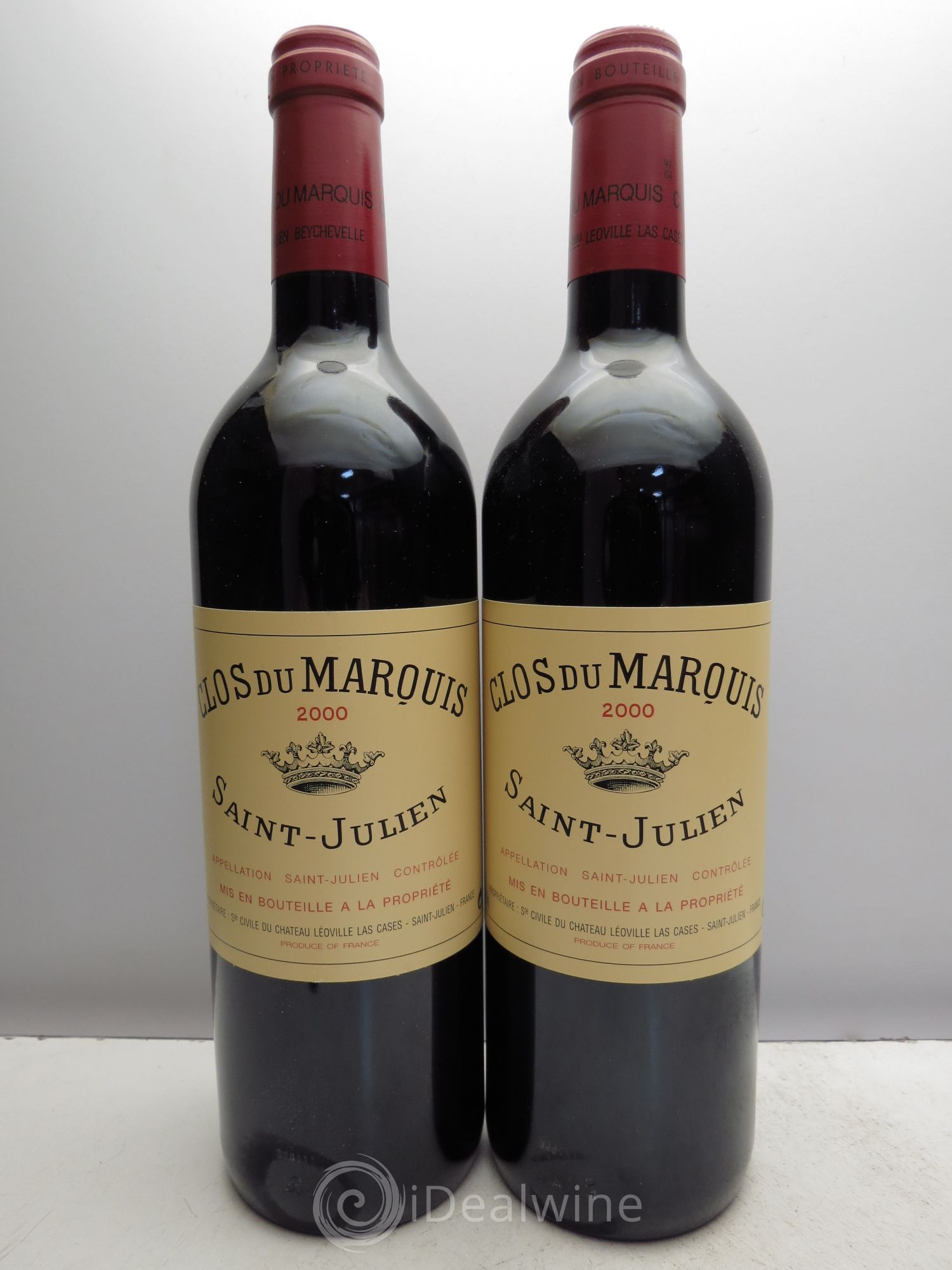 Clos du Marquis 2000 - Lot de 2 bouteilles - 0