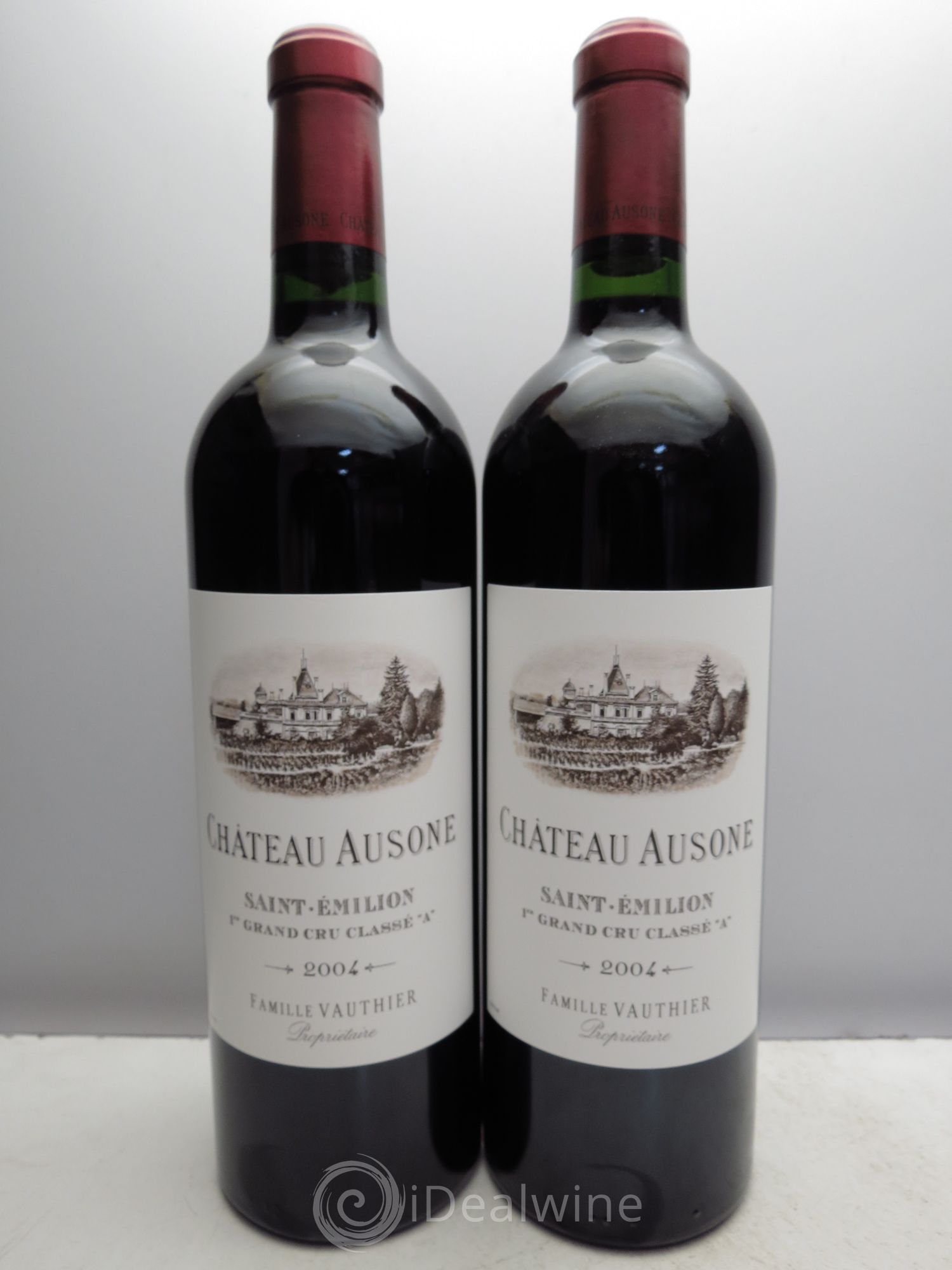 Château Ausone 1er Grand Cru Classé A 2004 - Lot de 2 bouteilles - 0