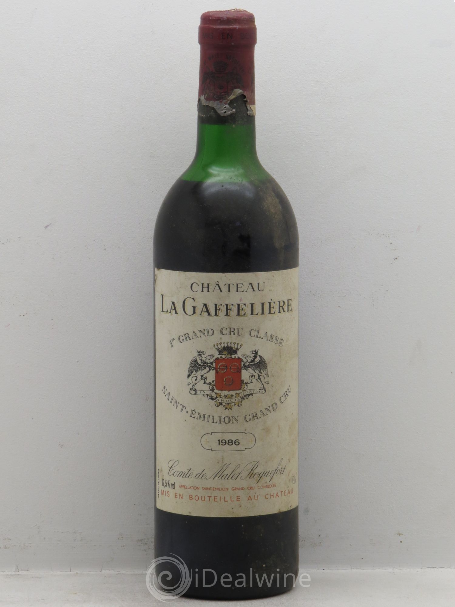 Château la Gaffelière 1er Grand Cru Classé B 1986 - Lot de 1 bouteille - 0