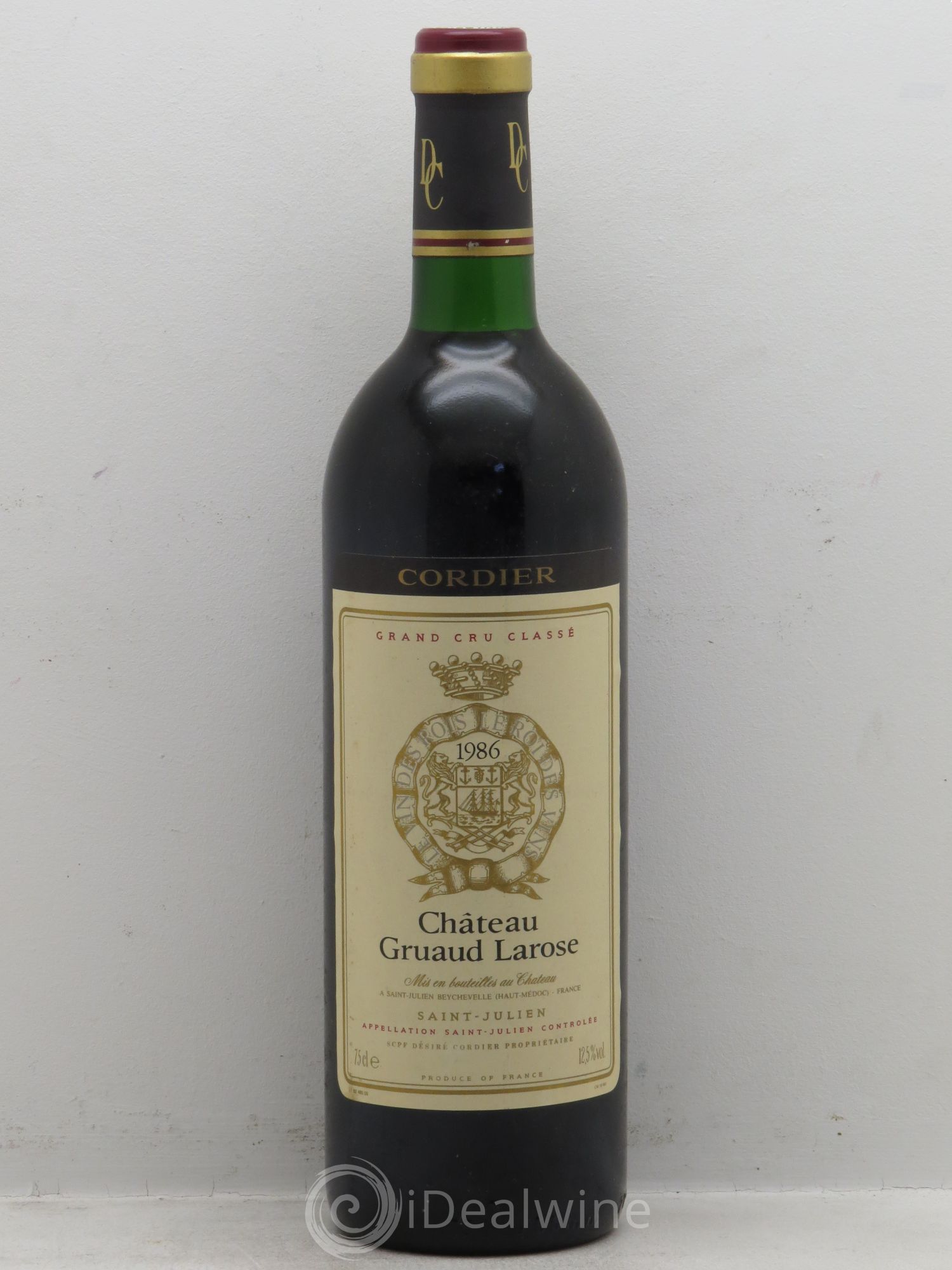 Château Gruaud Larose 2ème Grand Cru Classé 1986 - Lot de 1 bouteille - 0