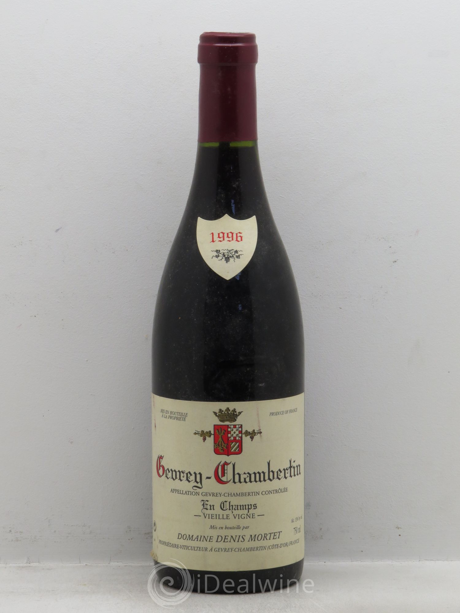 Gevrey-Chambertin Denis Mortet (Domaine) En Champs 1996 - Lot de 1 bouteille - 0