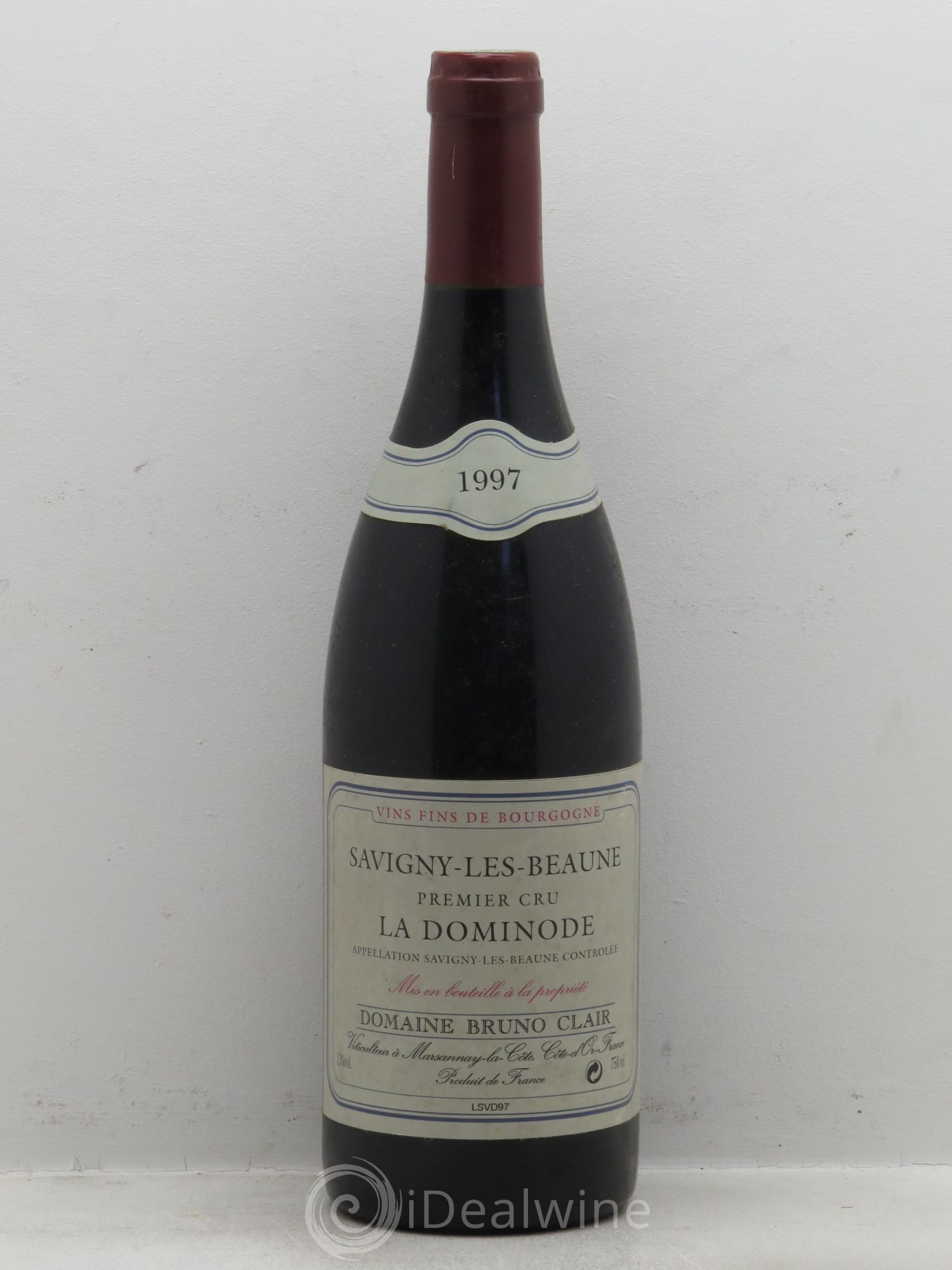Savigny-lès-Beaune 1er Cru La Dominode Bruno Clair (Domaine) 1997 - Lot de 1 bouteille - 0