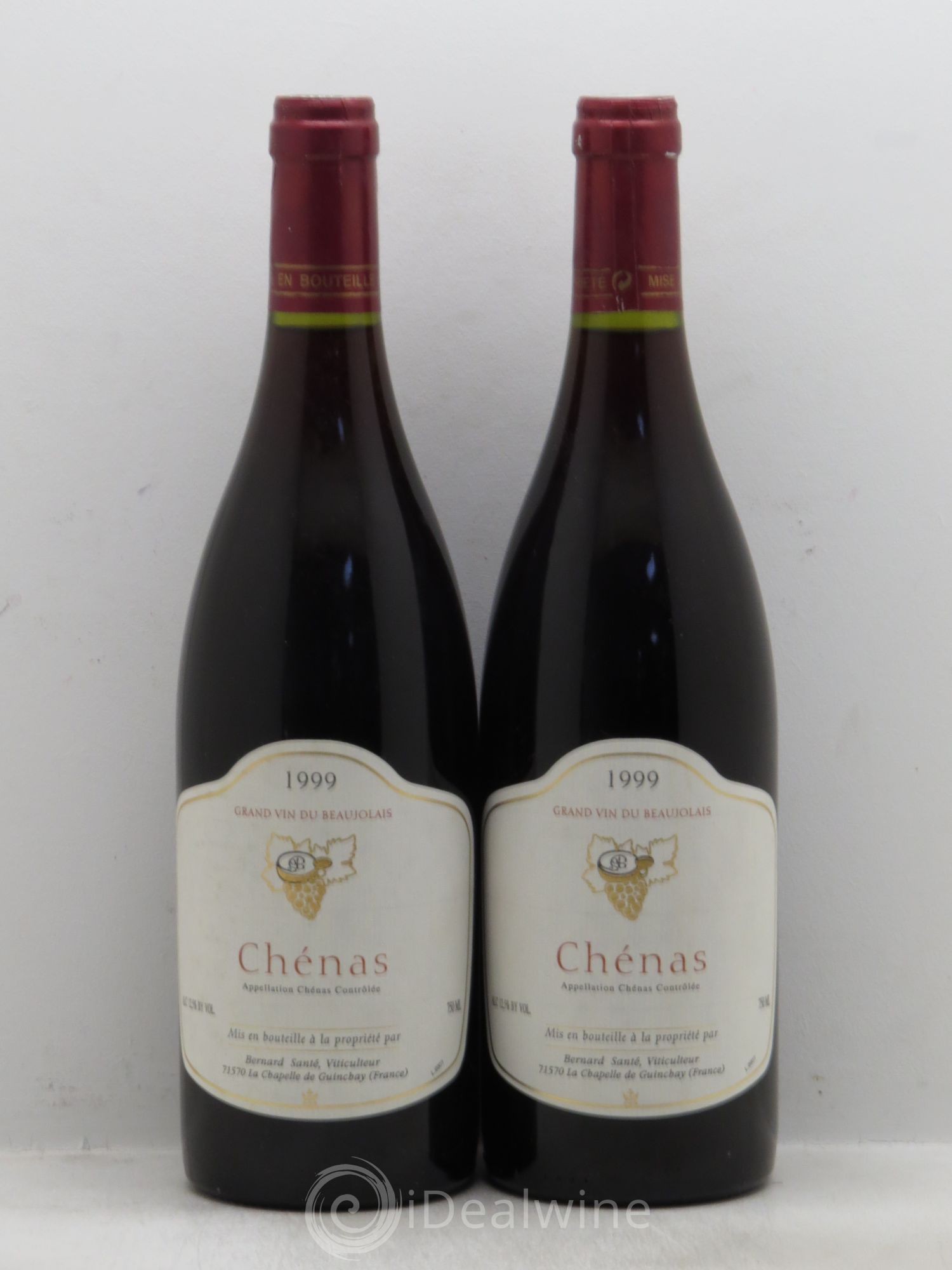 Chénas 1999 - Lot de 2 bouteilles - 0
