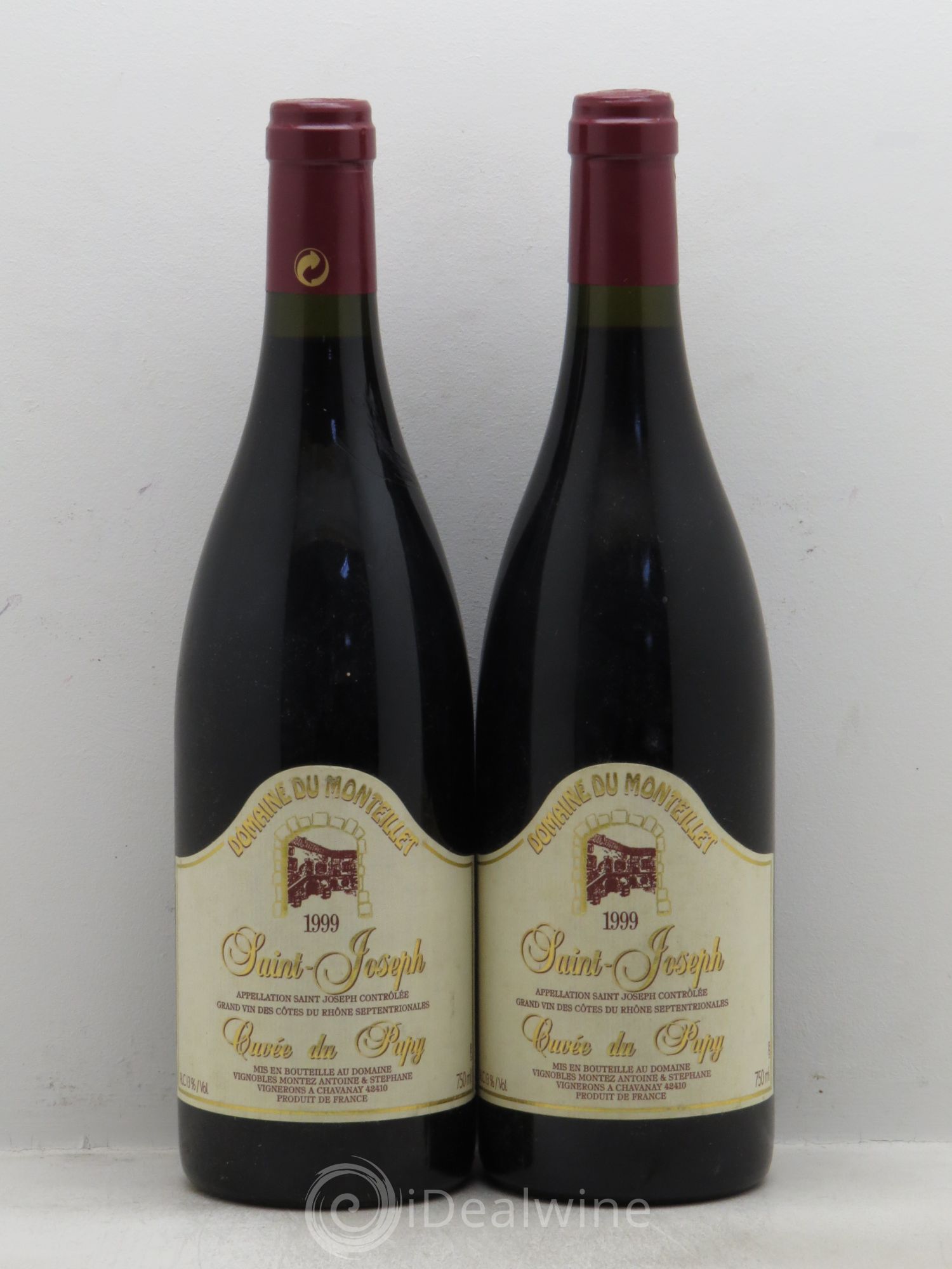 Saint-Joseph Cuvée du Papy 1999 - Lot de 2 bouteilles - 0