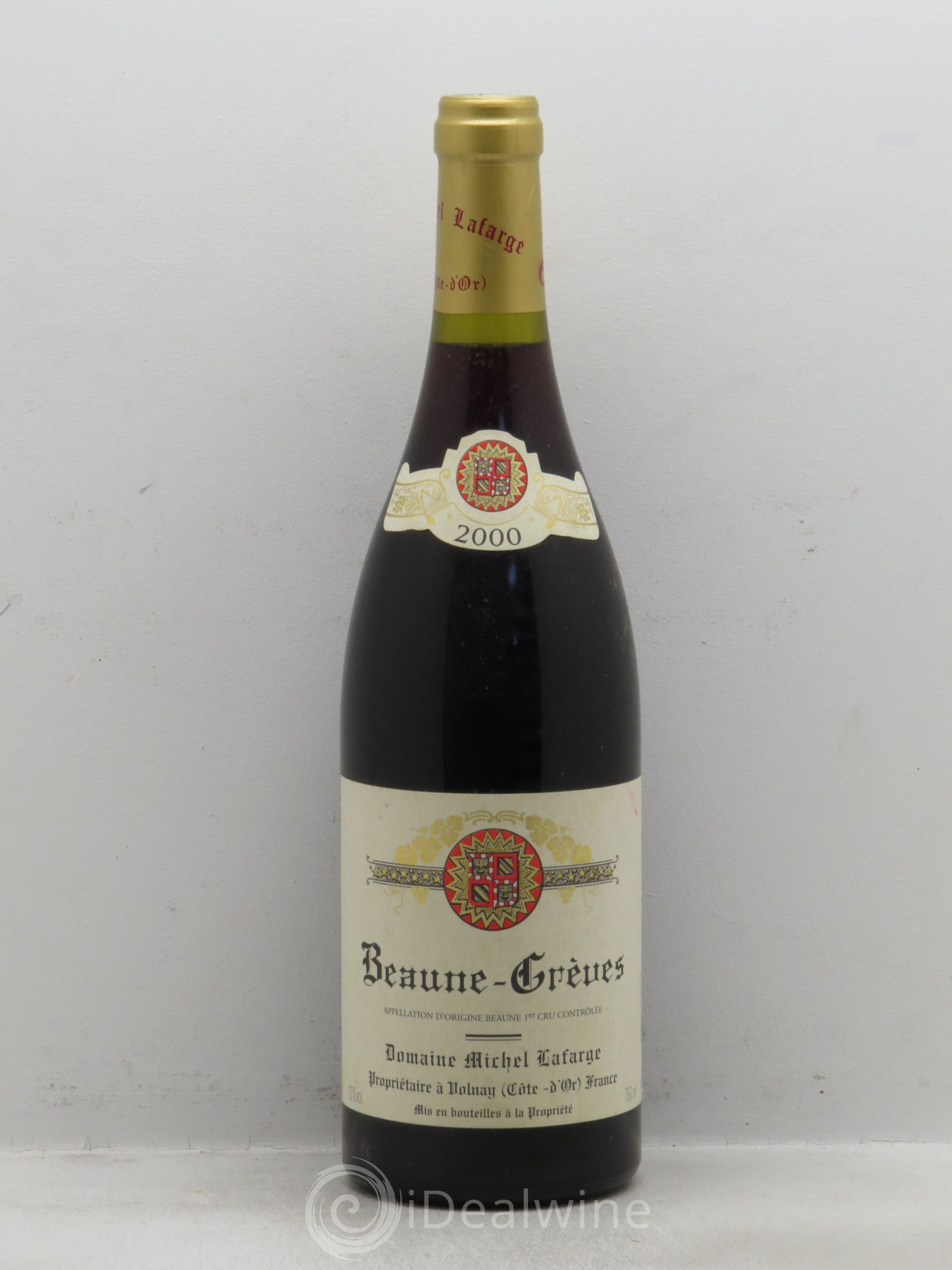 Beaune Grèves Michel Lafarge 2000 - Lot de 6 bouteilles - 0
