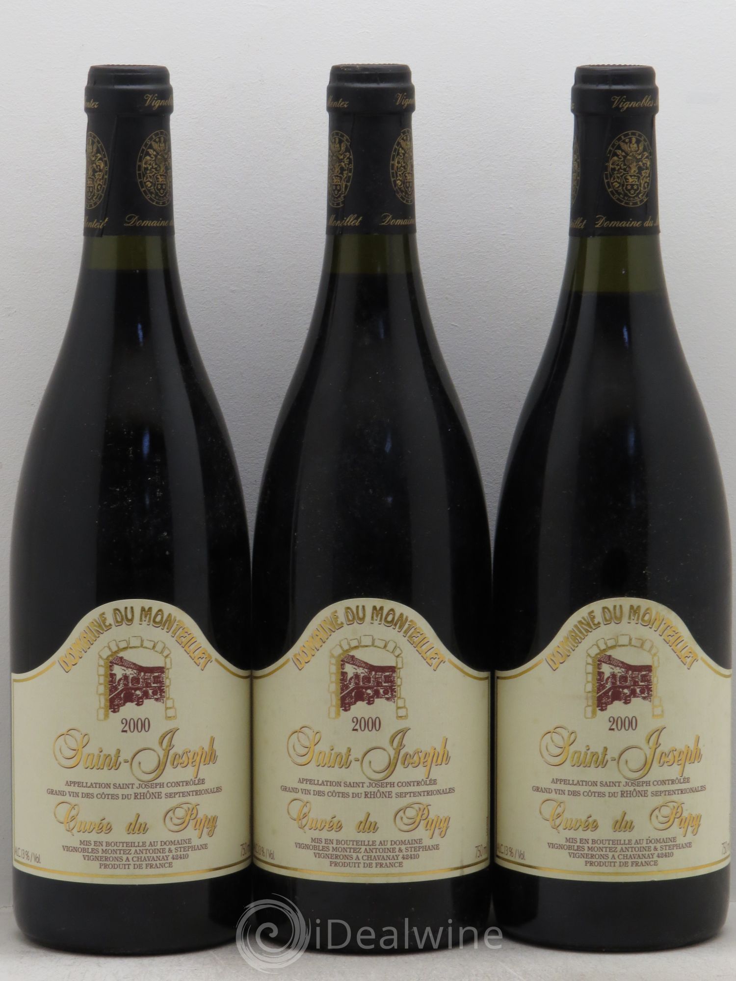 Saint-Joseph Cuvée du Papy 2000 - Lot de 3 bouteilles - 0