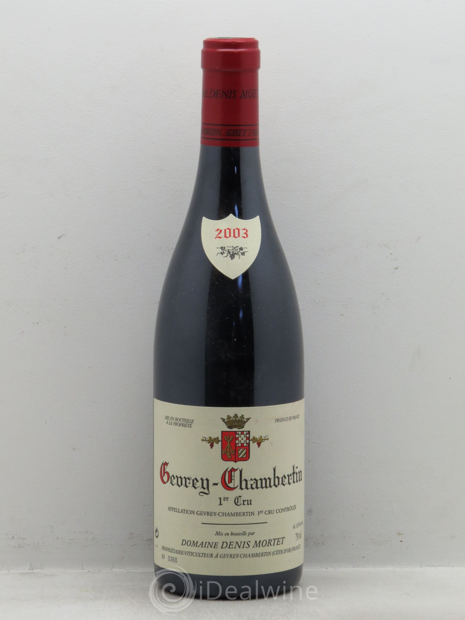 Gevrey-Chambertin Denis Mortet (Domaine) 2003 - Lot de 1 bouteille - 0